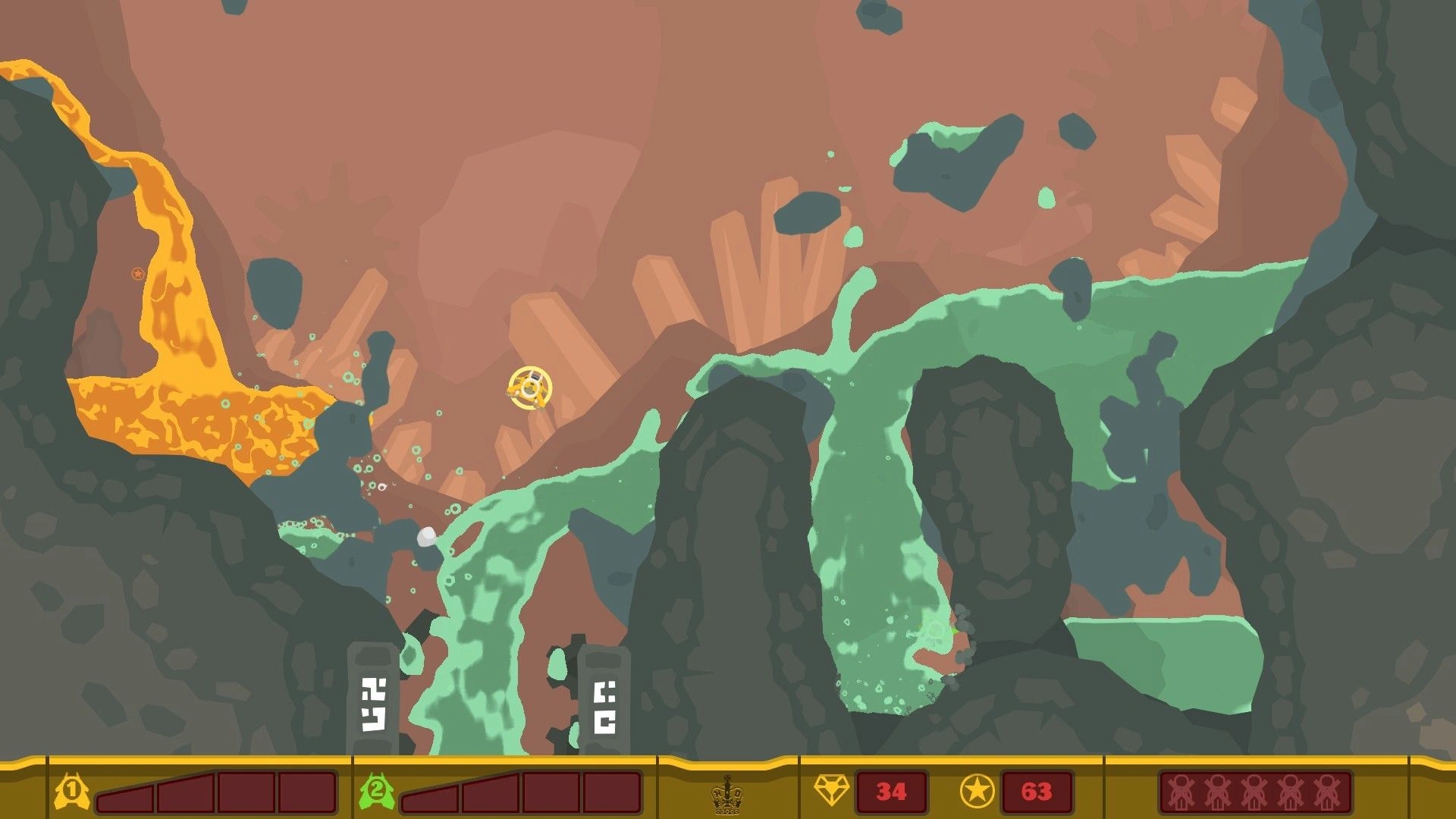 Скриншот-7 из игры PixelJunk Shooter