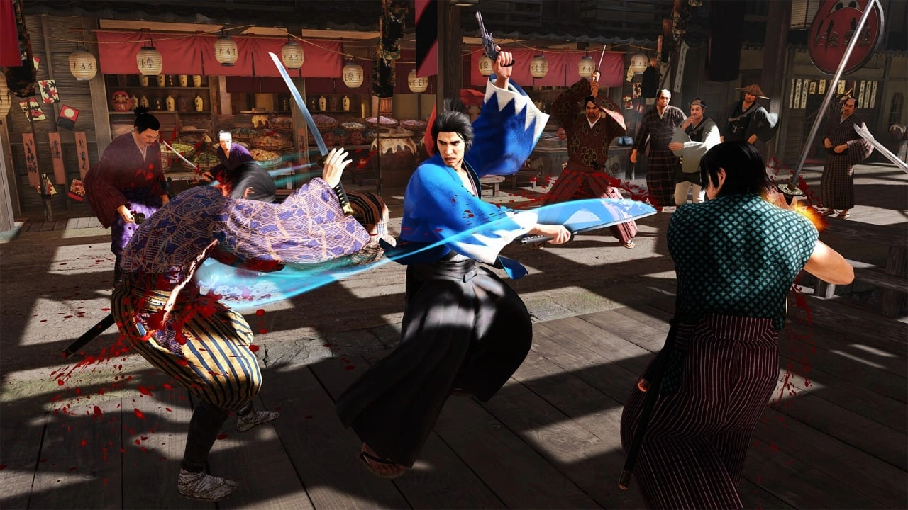 Скриншот-2 из игры Like a Dragon: Ishin! для PS