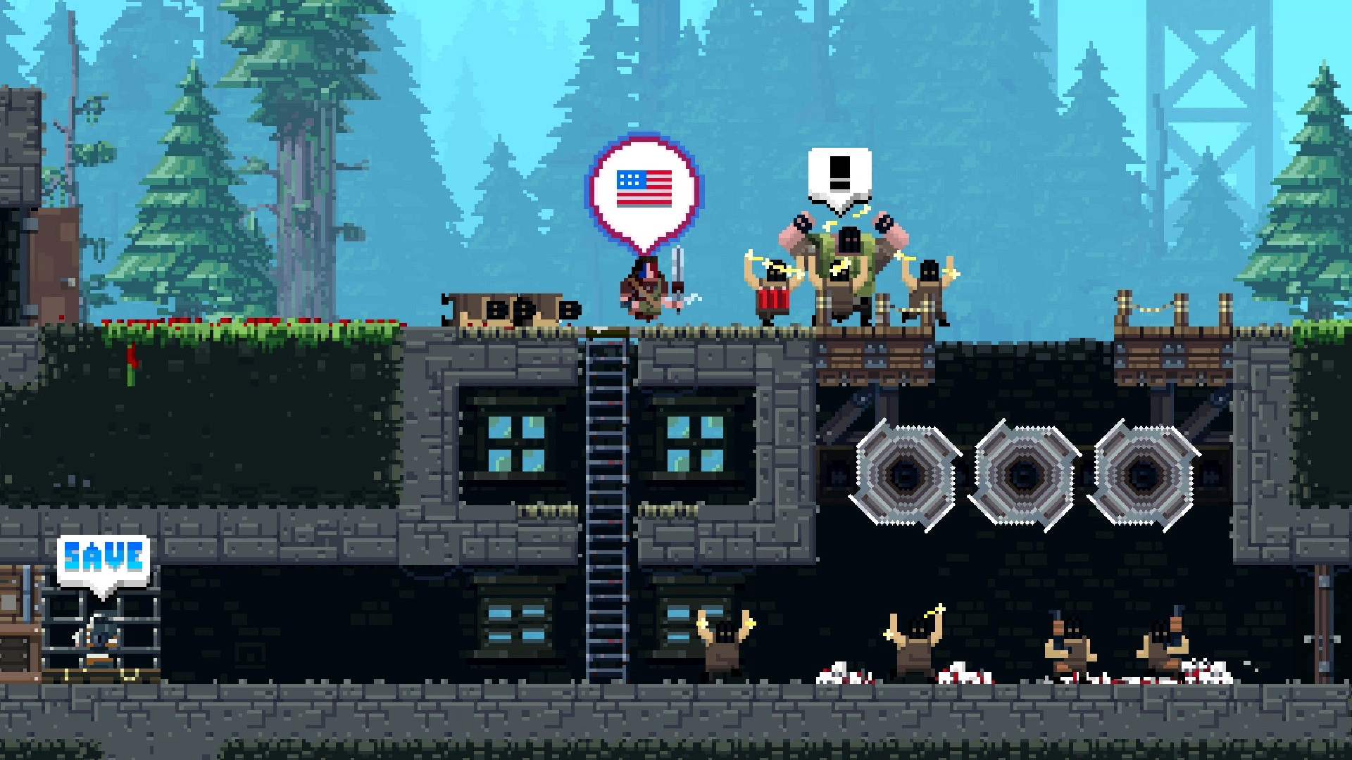 Скриншот-17 из игры Broforce для XBOX