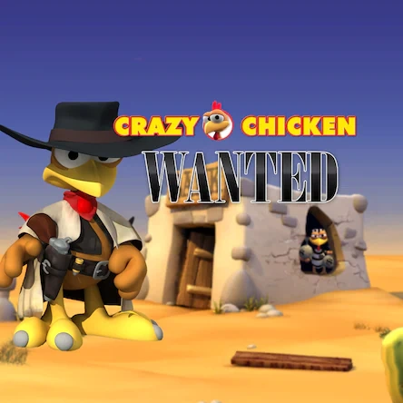 Картинка Crazy Chicken Wanted для PS5