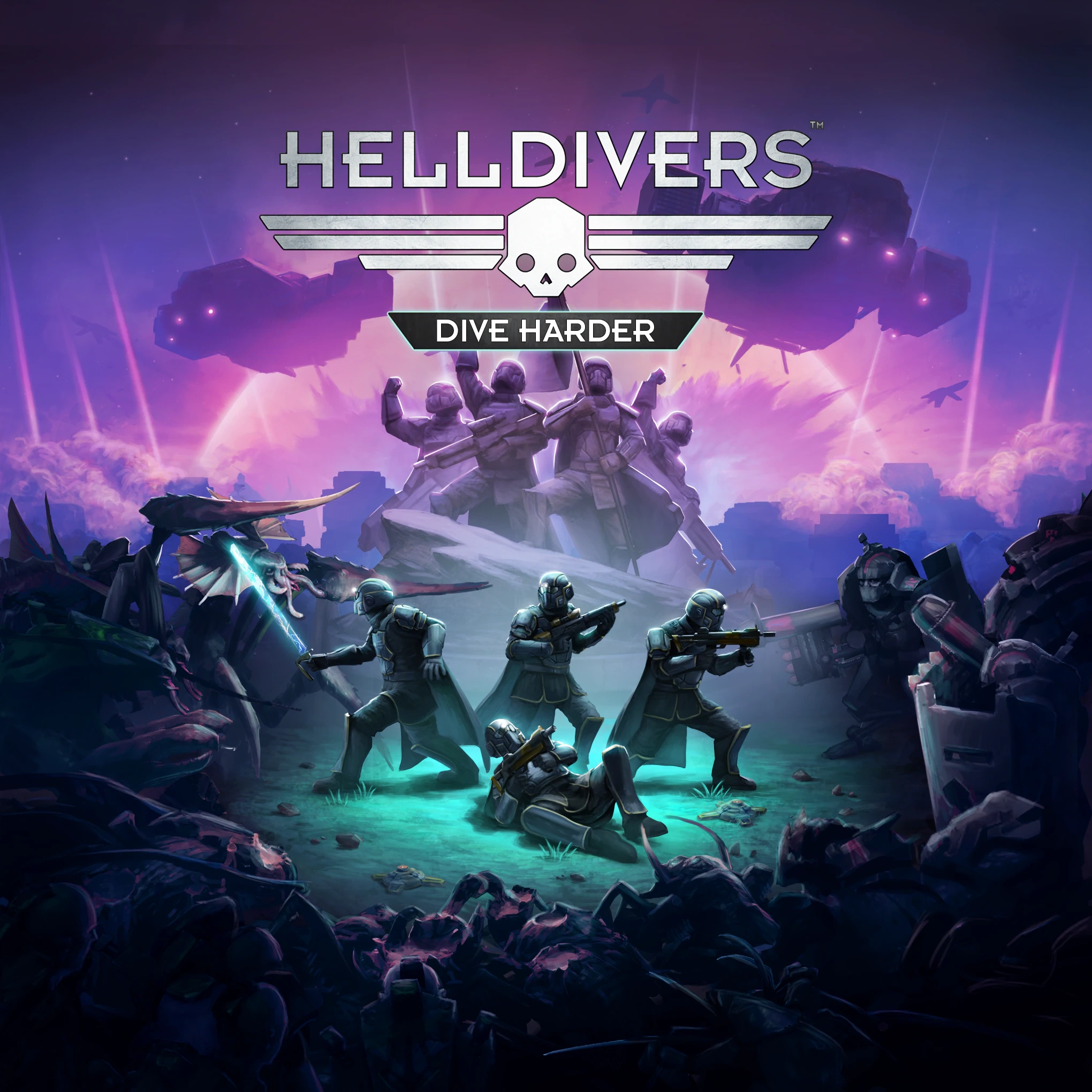 Картинка HELLDIVERS Dive Harder Edition для PS4