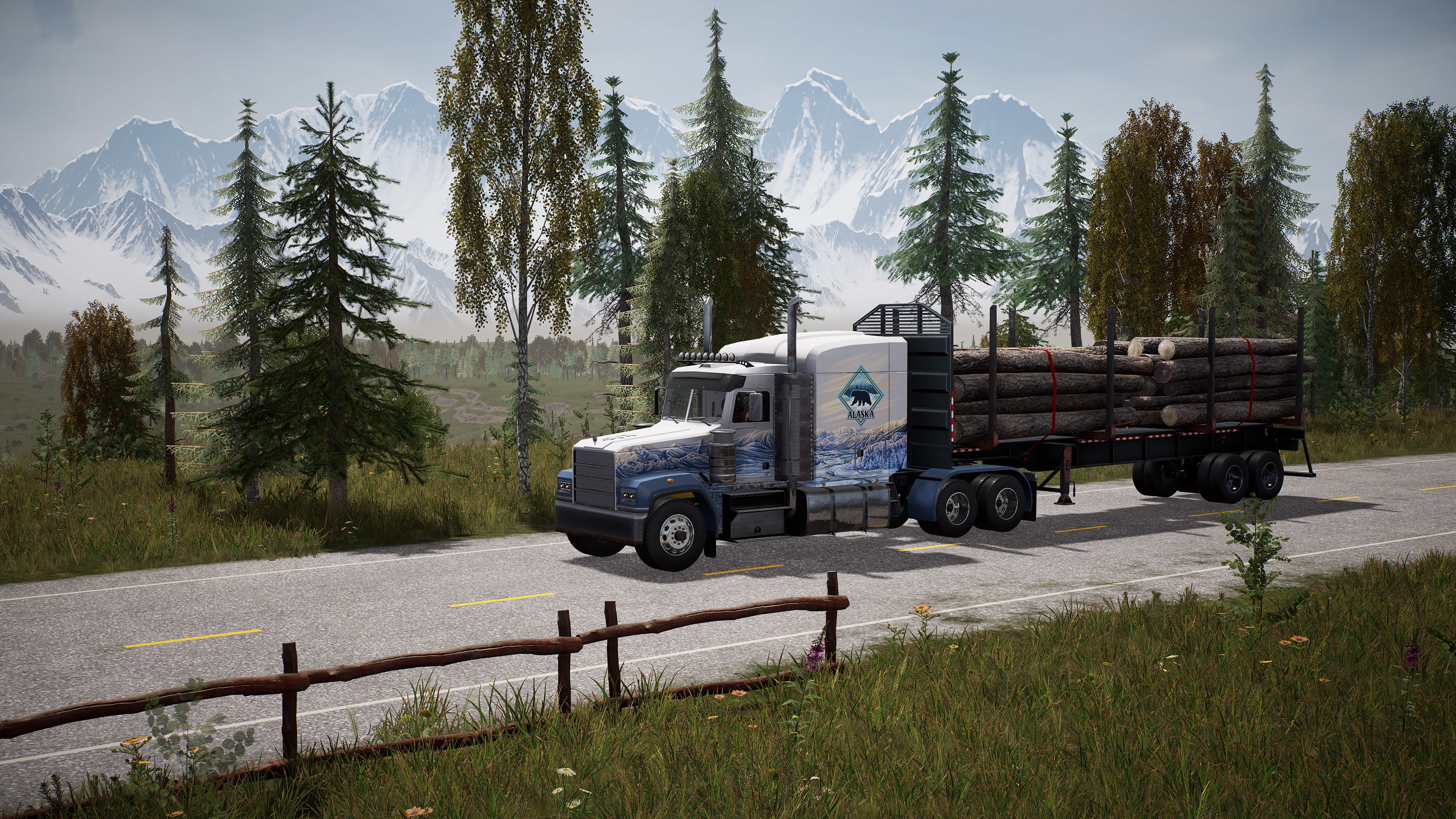 Скриншот-1 из игры Alaskan Road Truckers: Highway Edition для XBOX