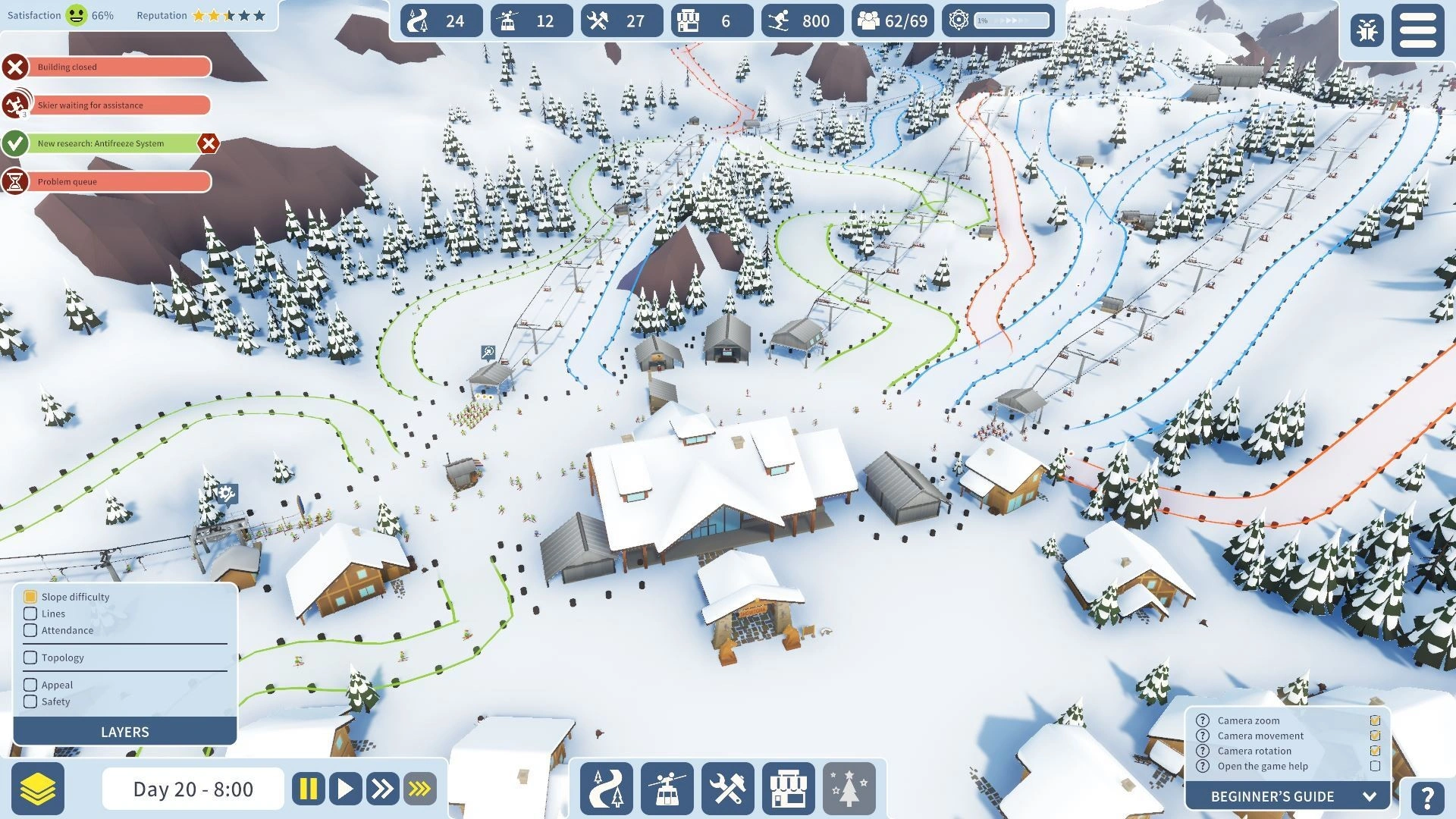 Скриншот-10 из игры Snowtopia: Ski Resort Builder