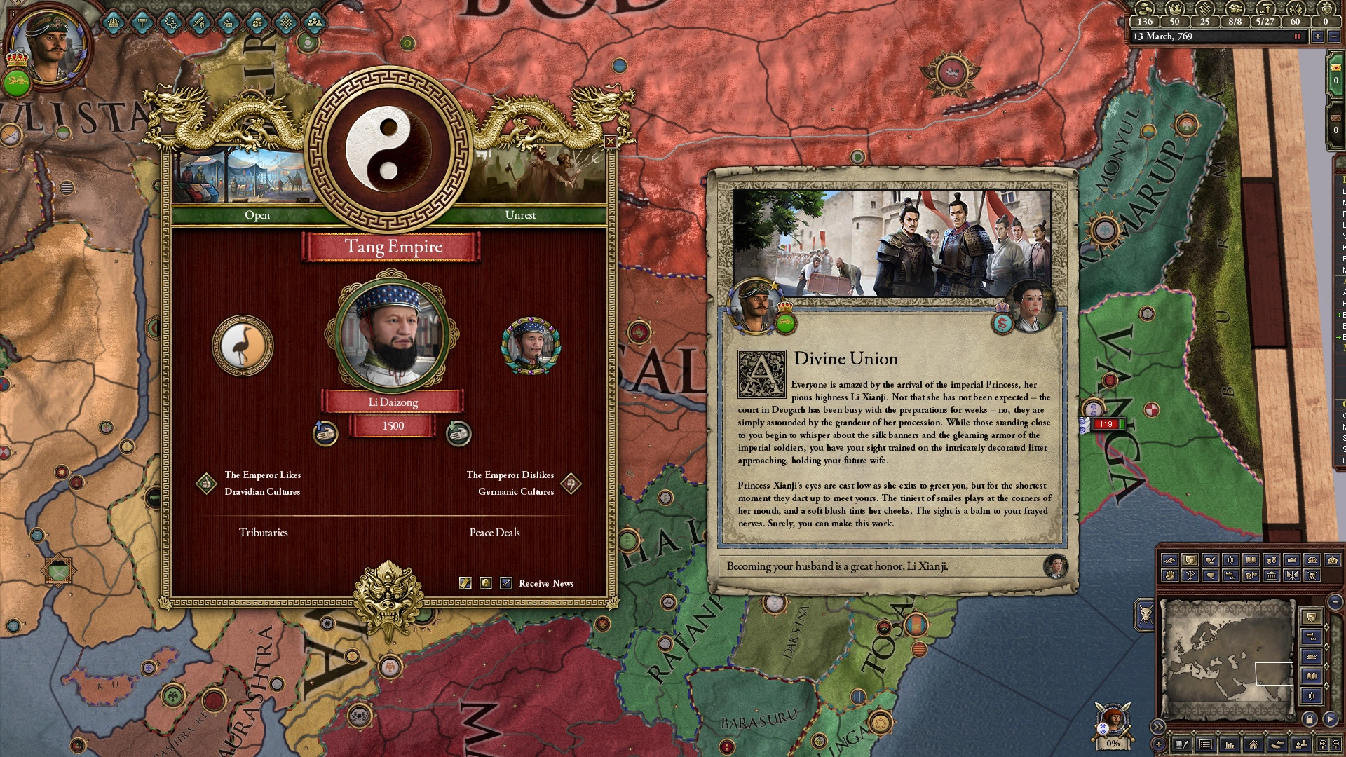 Скриншот-6 из игры Crusader Kings II: Jade Dragon