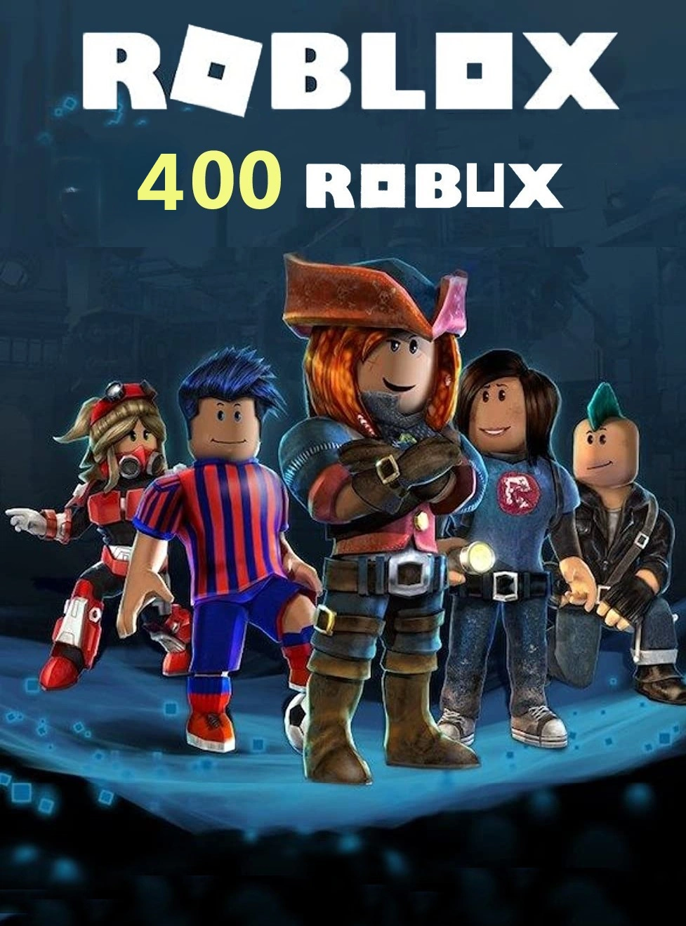 Картинка Карта Roblox на 400 Robux