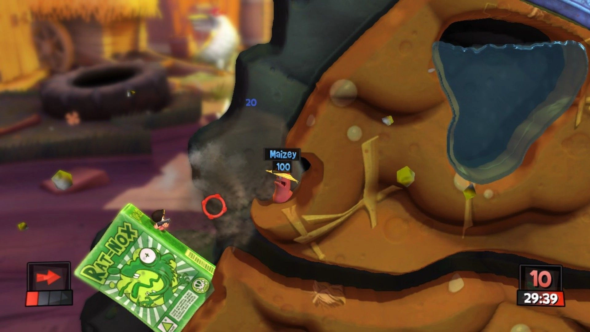Скриншот-1 из игры Worms Revolution