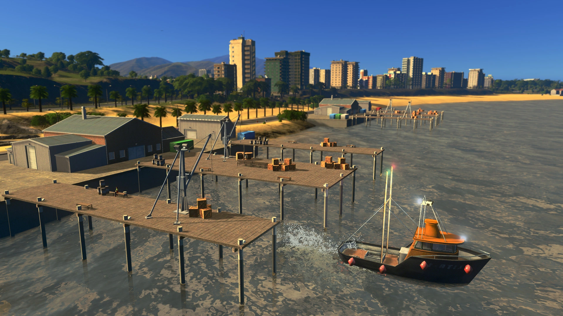 Скриншот-6 из игры Cities: Skylines — Sunset Harbor