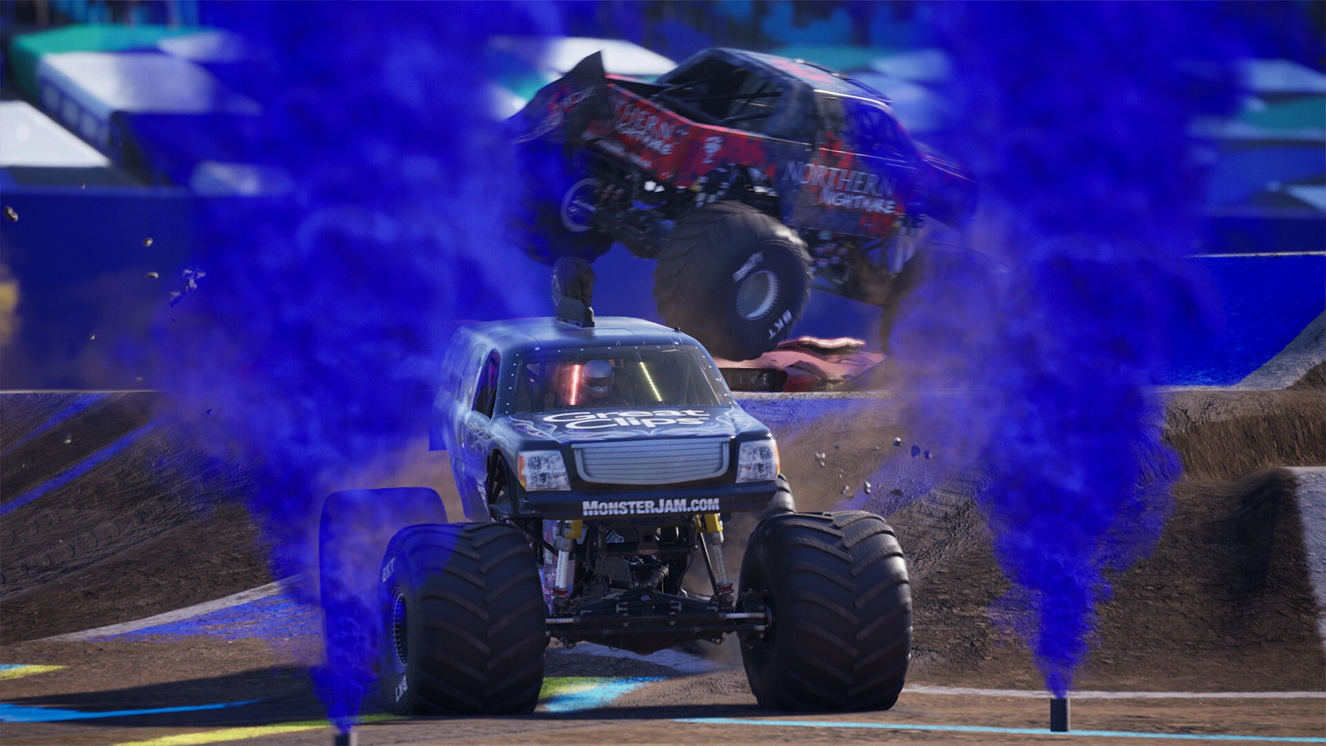 Скриншот-2 из игры Monster Jam Showdown - Big Air Edition для XBOX