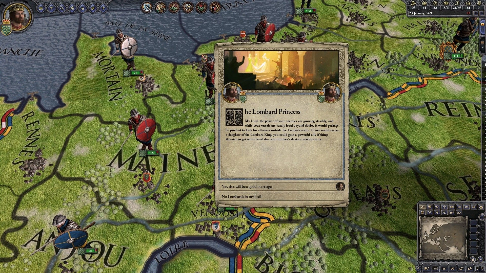 Скриншот-12 из игры Crusader Kings II: Charlemagne