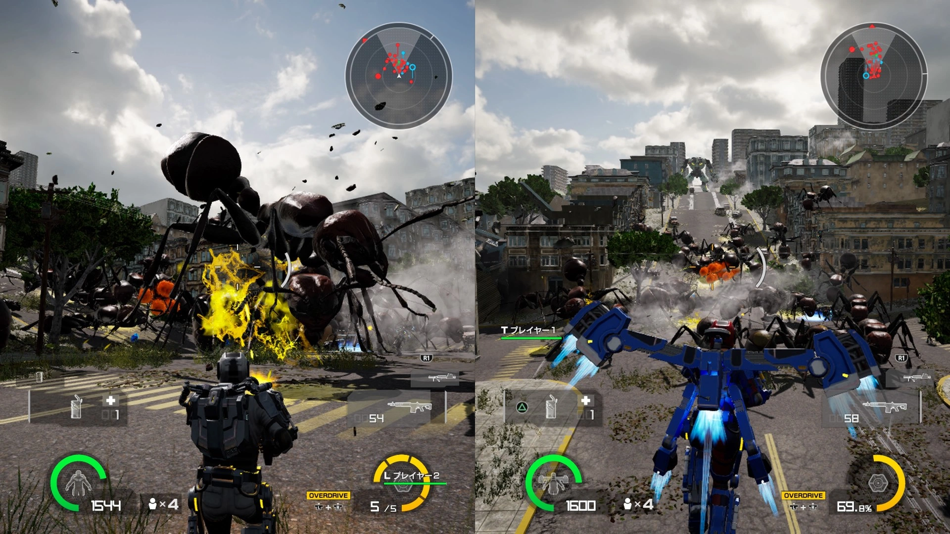 Скриншот-0 из игры Earth Defense Force: Iron Rain