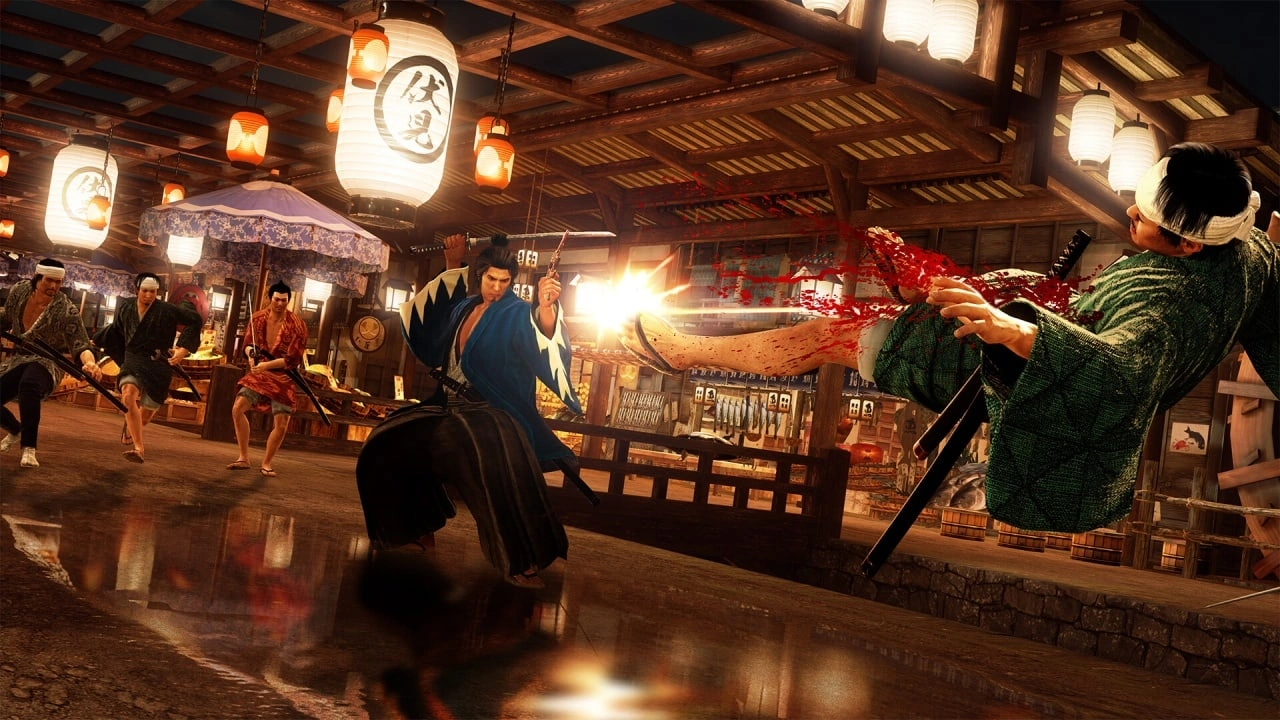 Скриншот-0 из игры Like a Dragon: Ishin! для PS