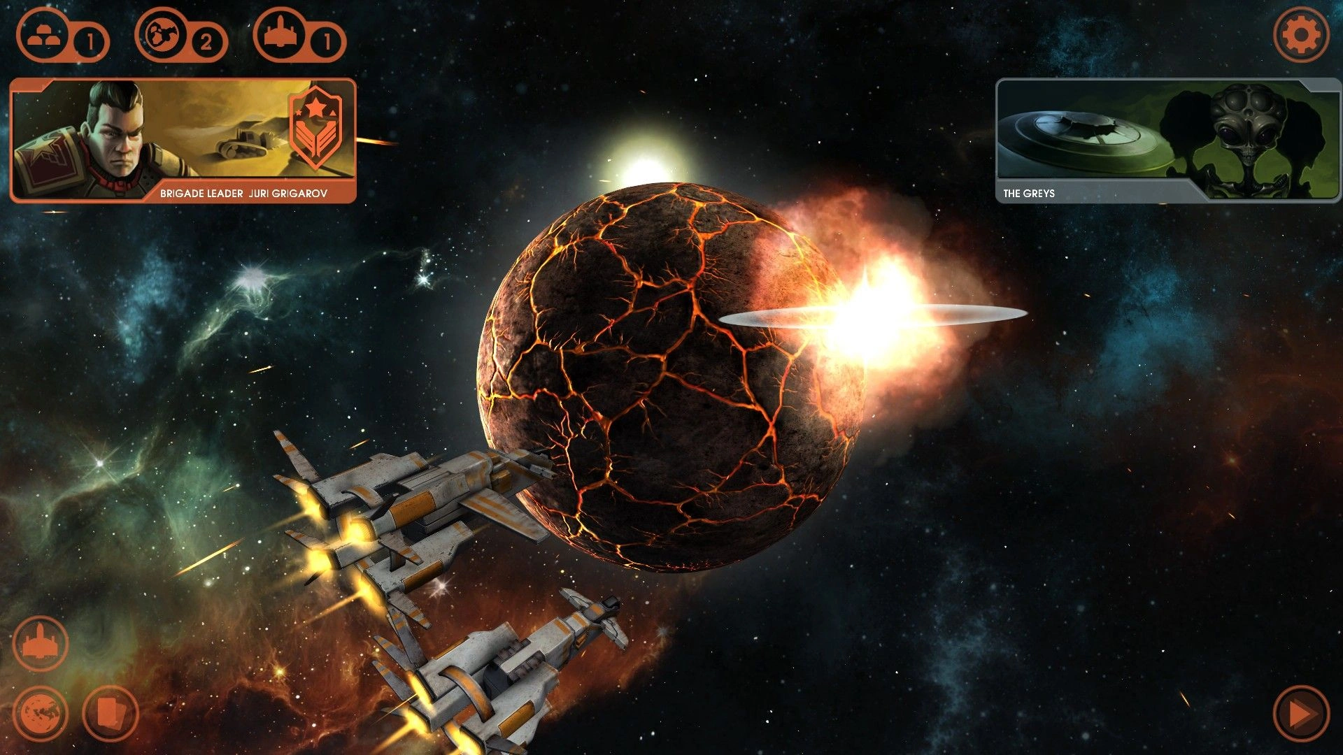 Скриншот-1 из игры Starion Tactics