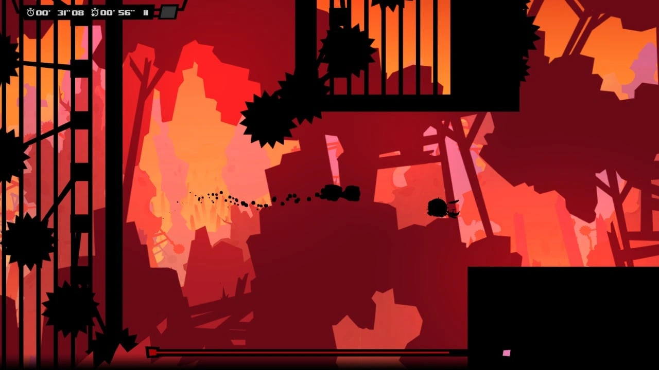 Скриншот-2 из игры Super Meat Boy Forever для XBOX