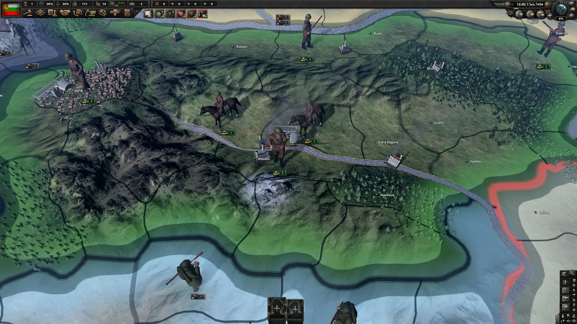 Скриншот-6 из игры Hearts of Iron IV: Battle For The Bosporus