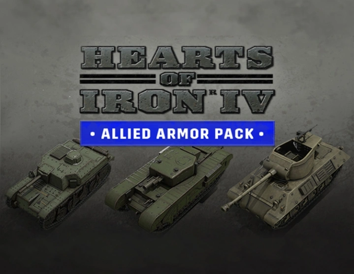 Hearts of Iron IV: Allied Armor Pack