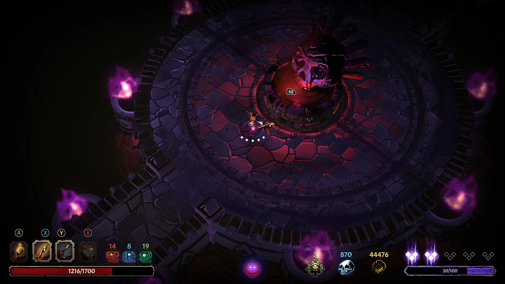 Скриншот-9 из игры Curse of the Dead Gods