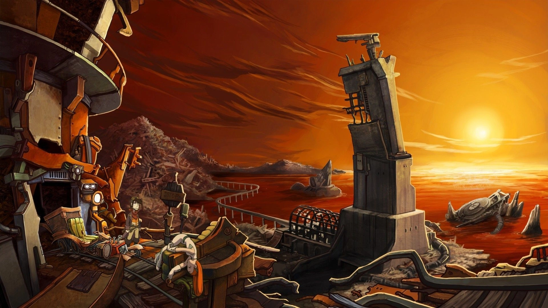 Скриншот-4 из игры Deponia