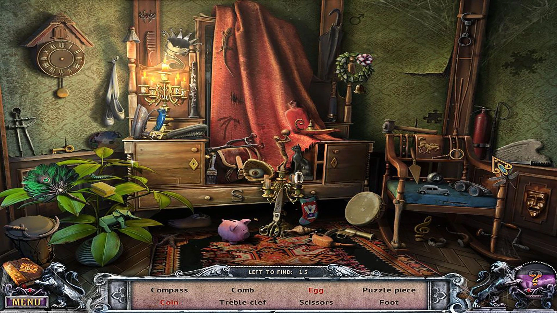 Скриншот-7 из игры House of 1,000 Doors: The Palm of Zoroaster Collector's Edition