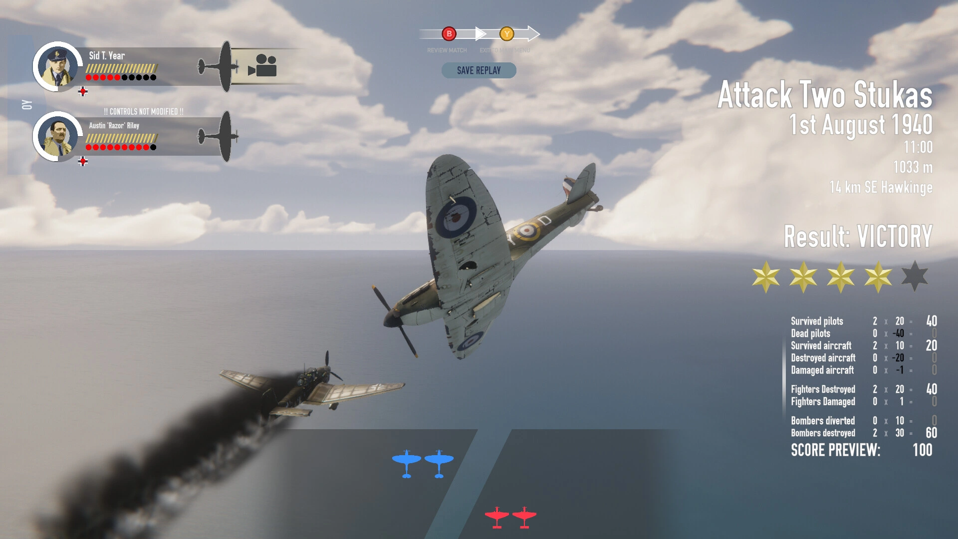 Скриншот-8 из игры Scramble: Battle of Britain