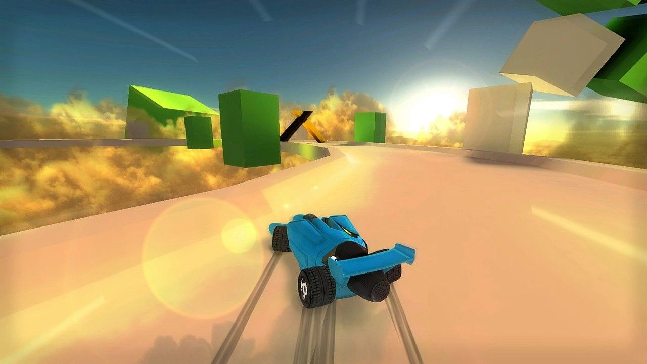 Скриншот-1 из игры Jet Car Stunts