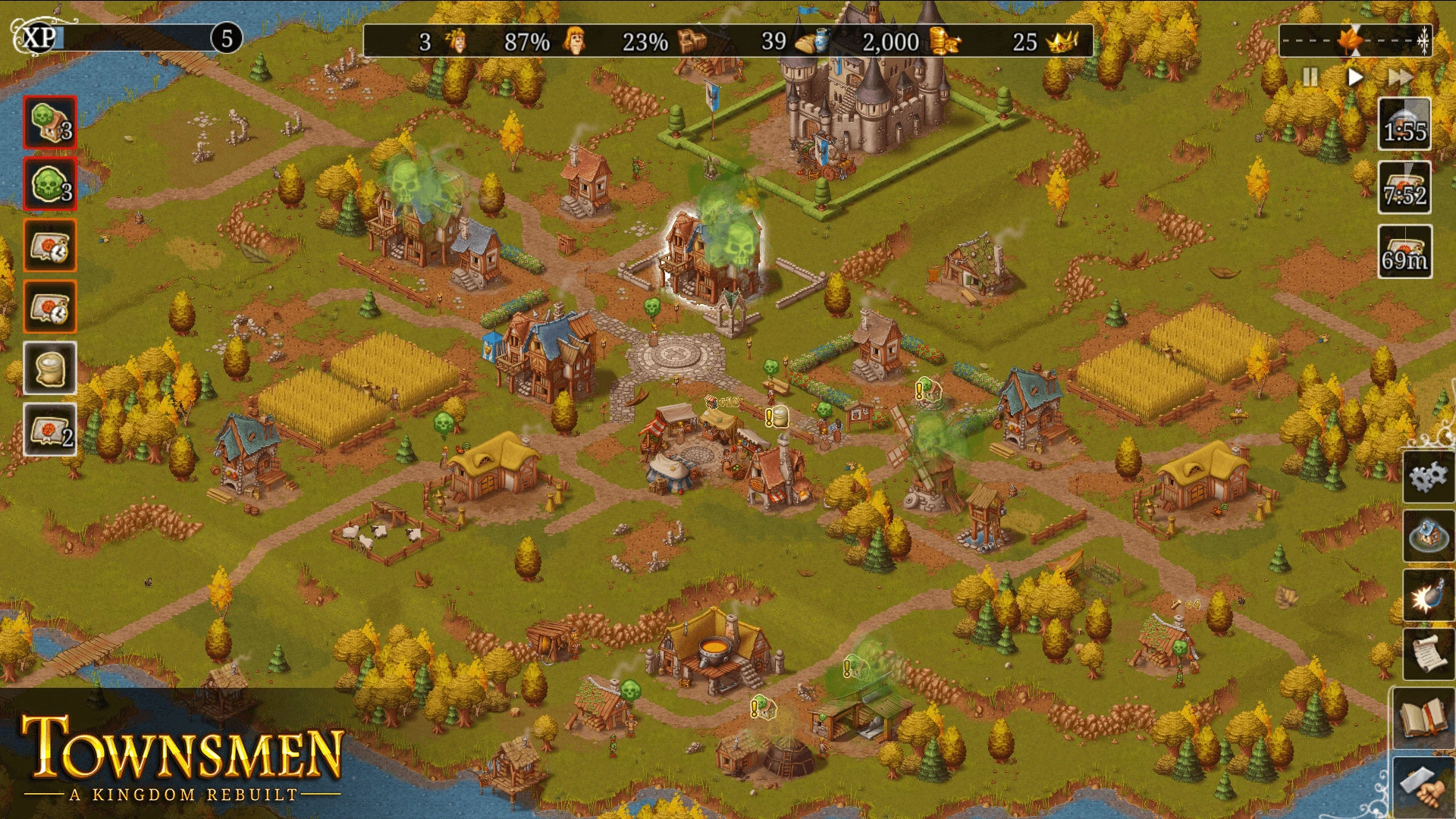 Скриншот-12 из игры Townsmen - A Kingdom Rebuilt