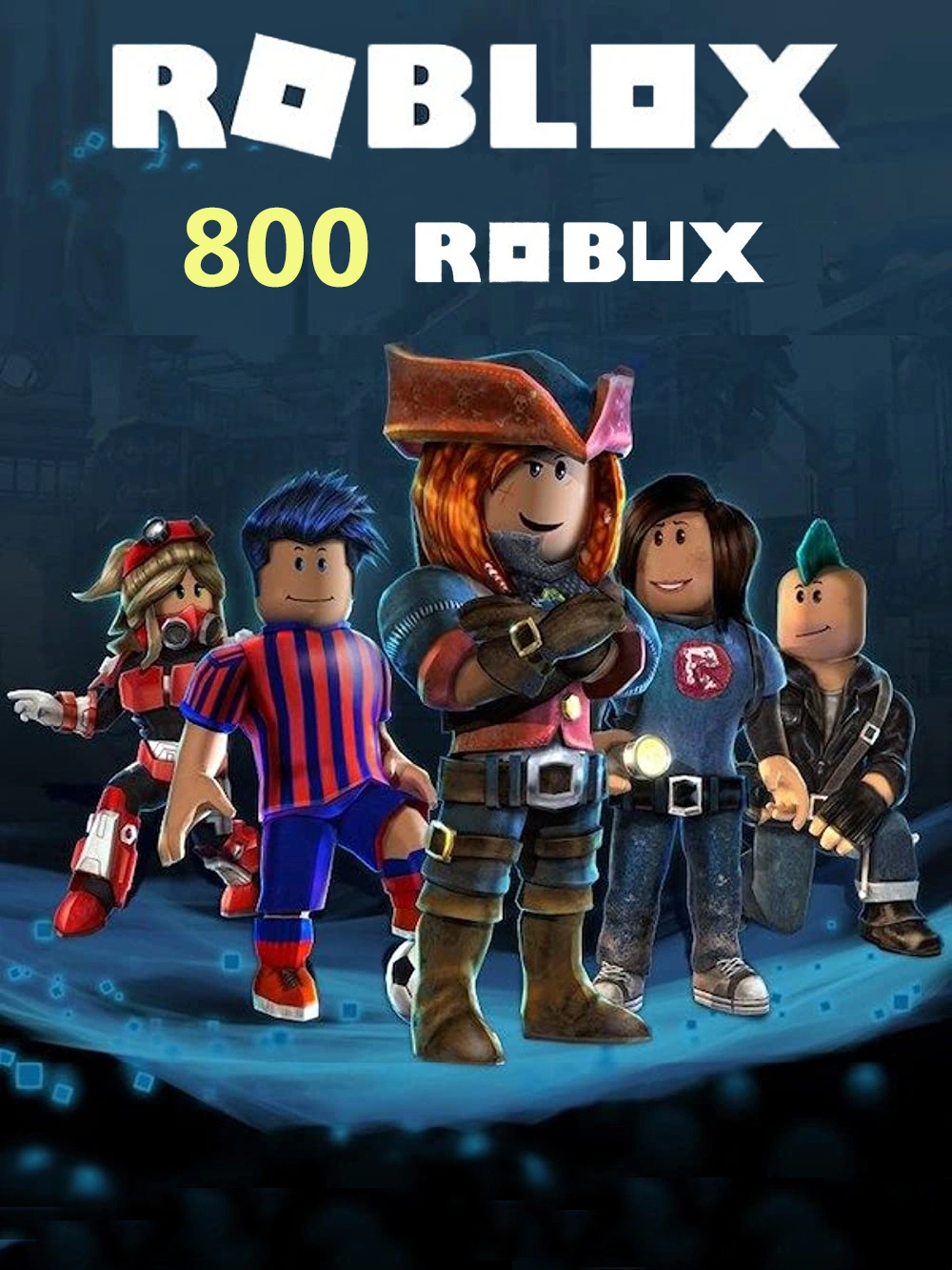 Карта Roblox на 800 Robux Карта Roblox на 800 Robux