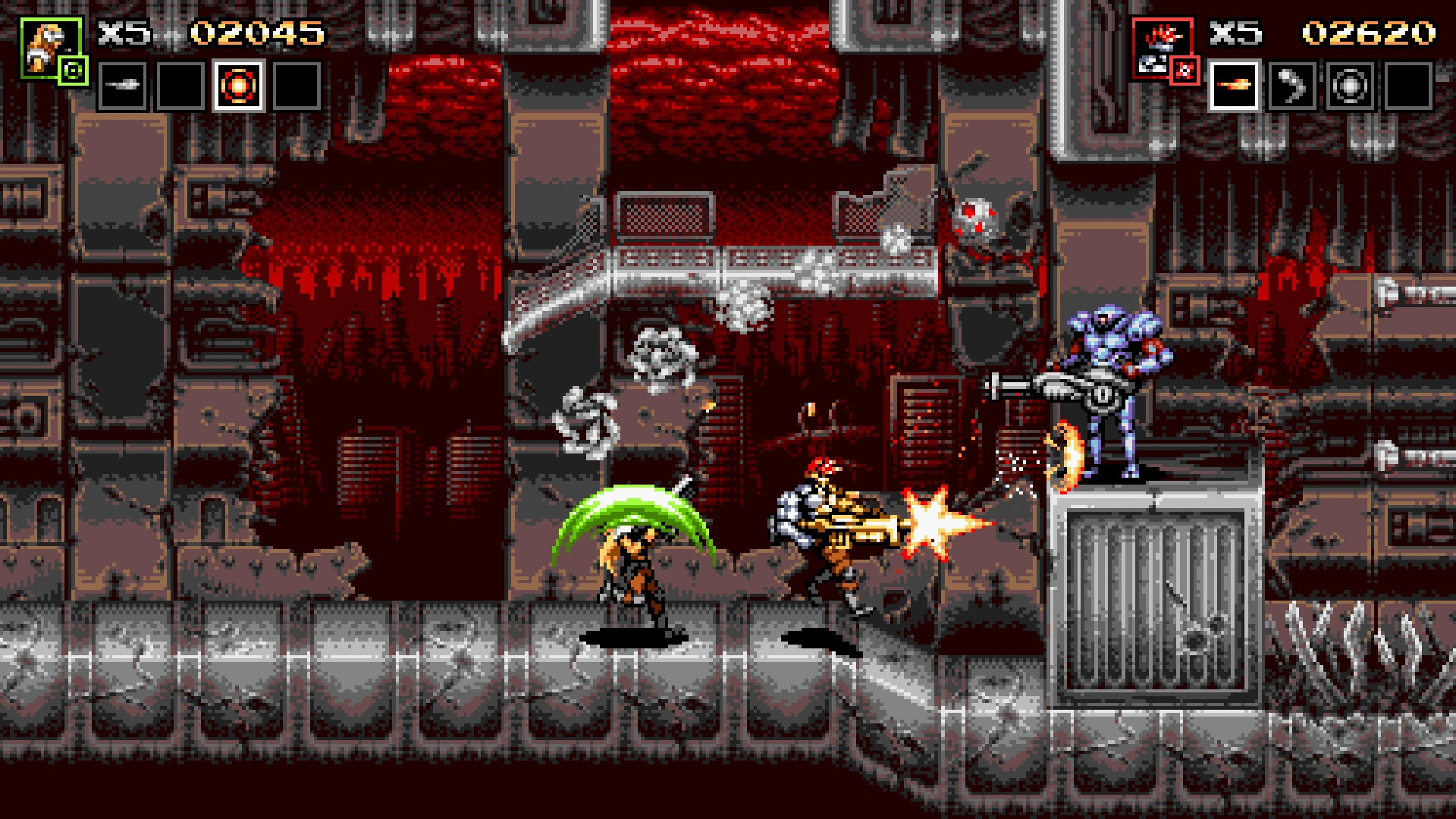 Скриншот-8 из игры Blazing Chrome