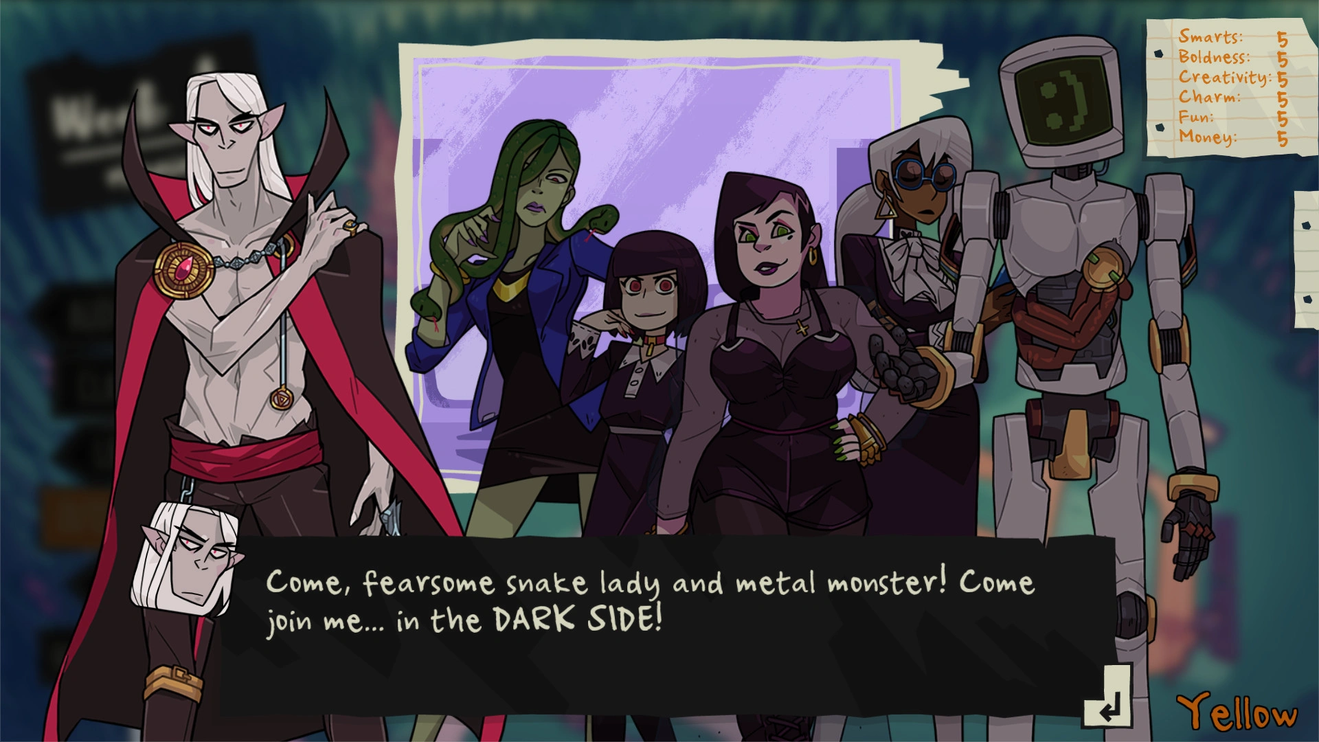 Скриншот-2 из игры Monster Prom: Second Term