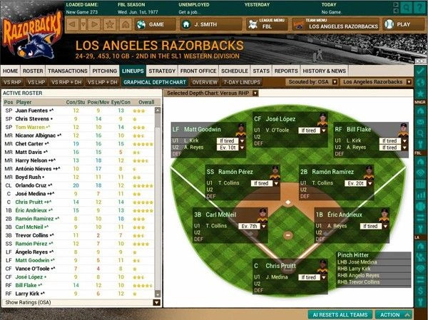 Скриншот-3 из игры Out Of The Park Baseball 14