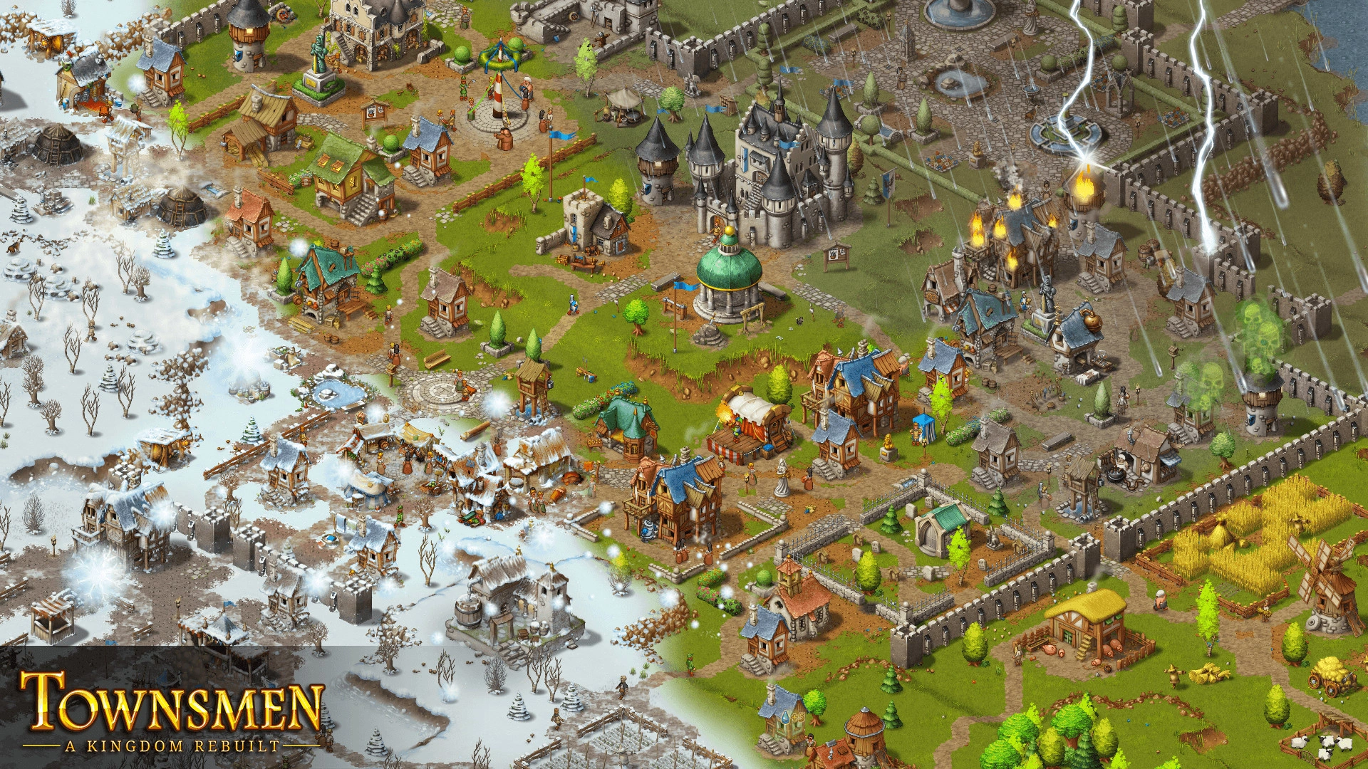 Скриншот-7 из игры Townsmen - A Kingdom Rebuilt