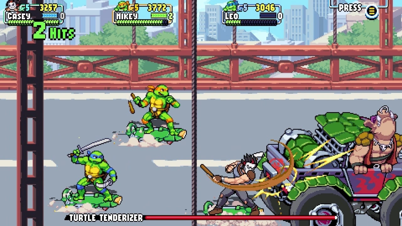 Скриншот-6 из игры Teenage Mutant Ninja Turtles: Shredder's Revenge для PS4