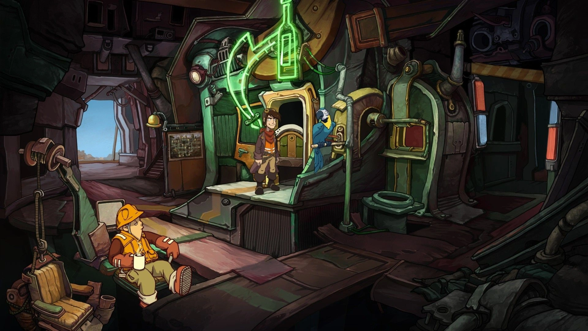 Скриншот-6 из игры Deponia