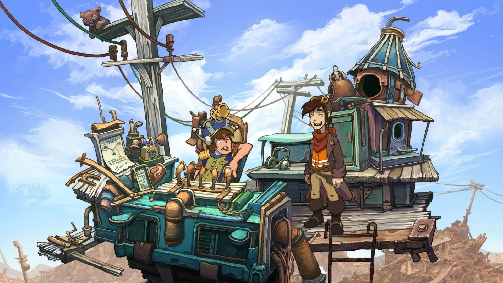 Скриншот-5 из игры Deponia