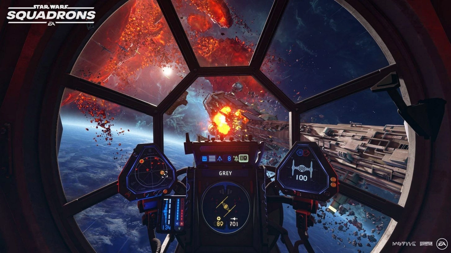 Скриншот-3 из игры STAR WARS: Squadrons для PS4