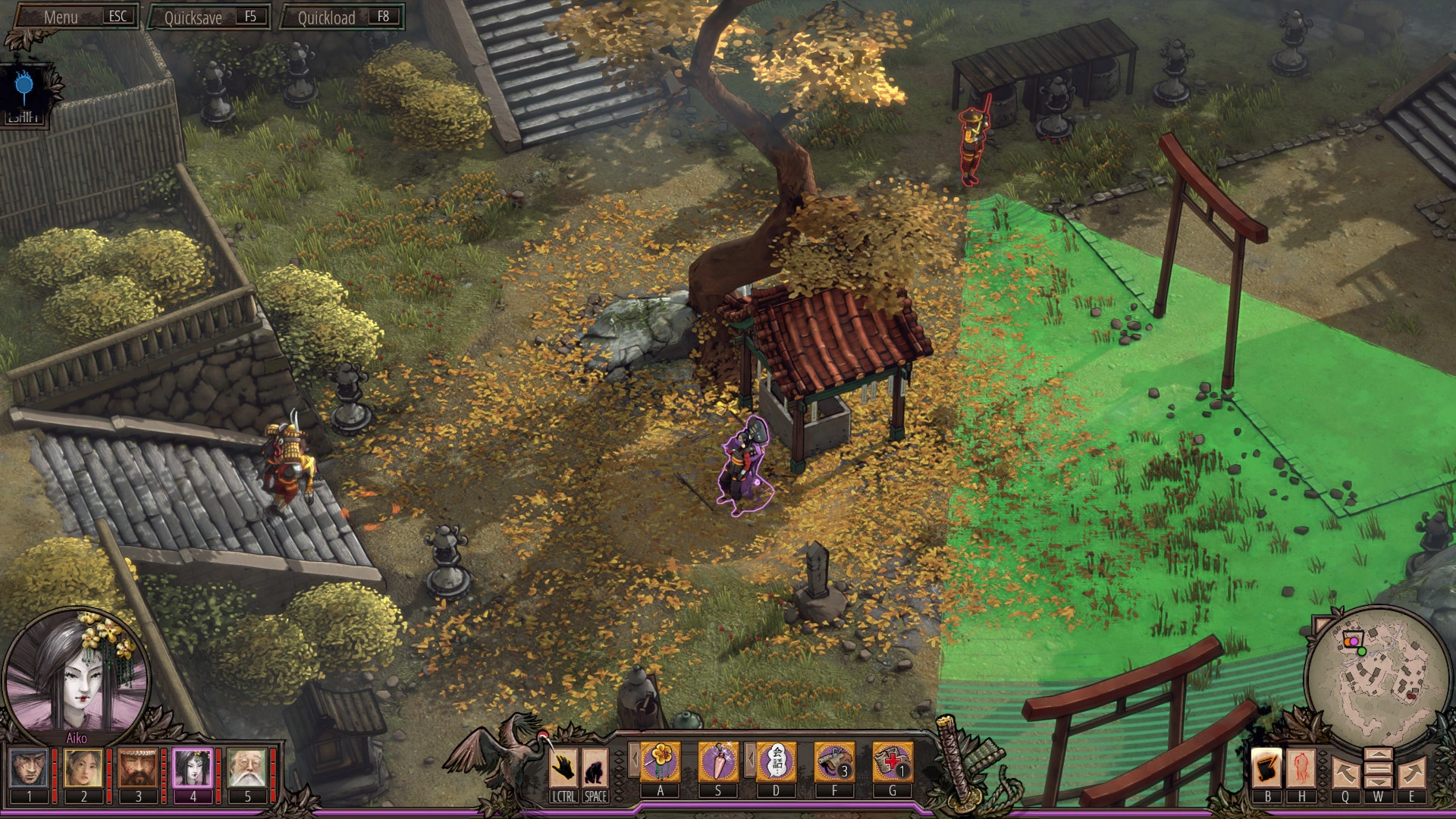 Скриншот-6 из игры Shadow Tactics: Aiko's Choice