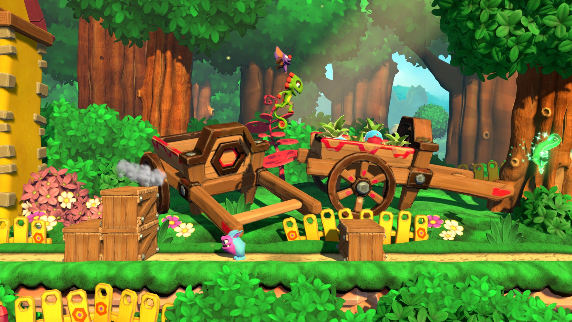 Скриншот-3 из игры Yooka-Laylee and the Impossible Lair