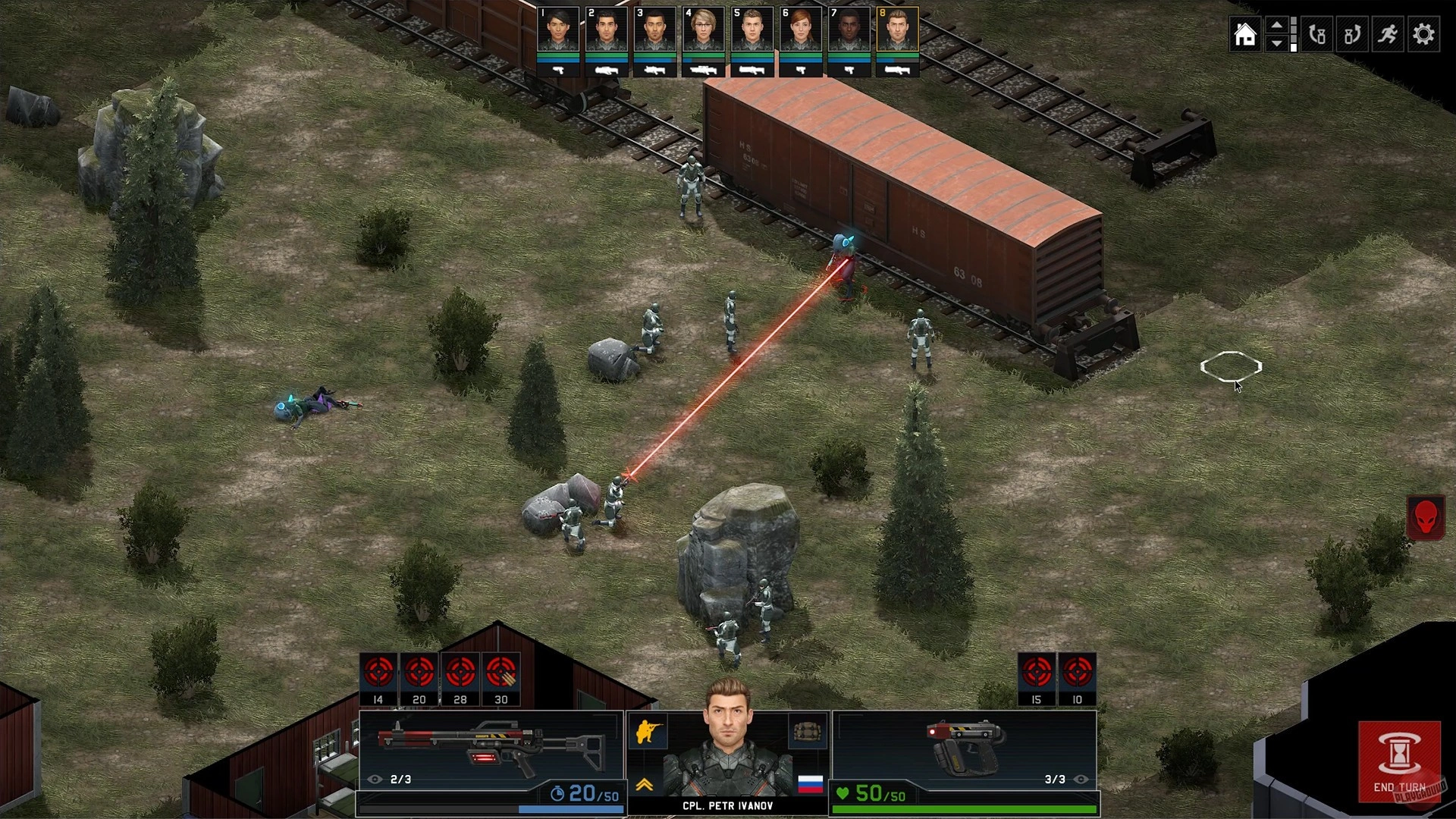 Скриншот-4 из игры XENONAUTS 2