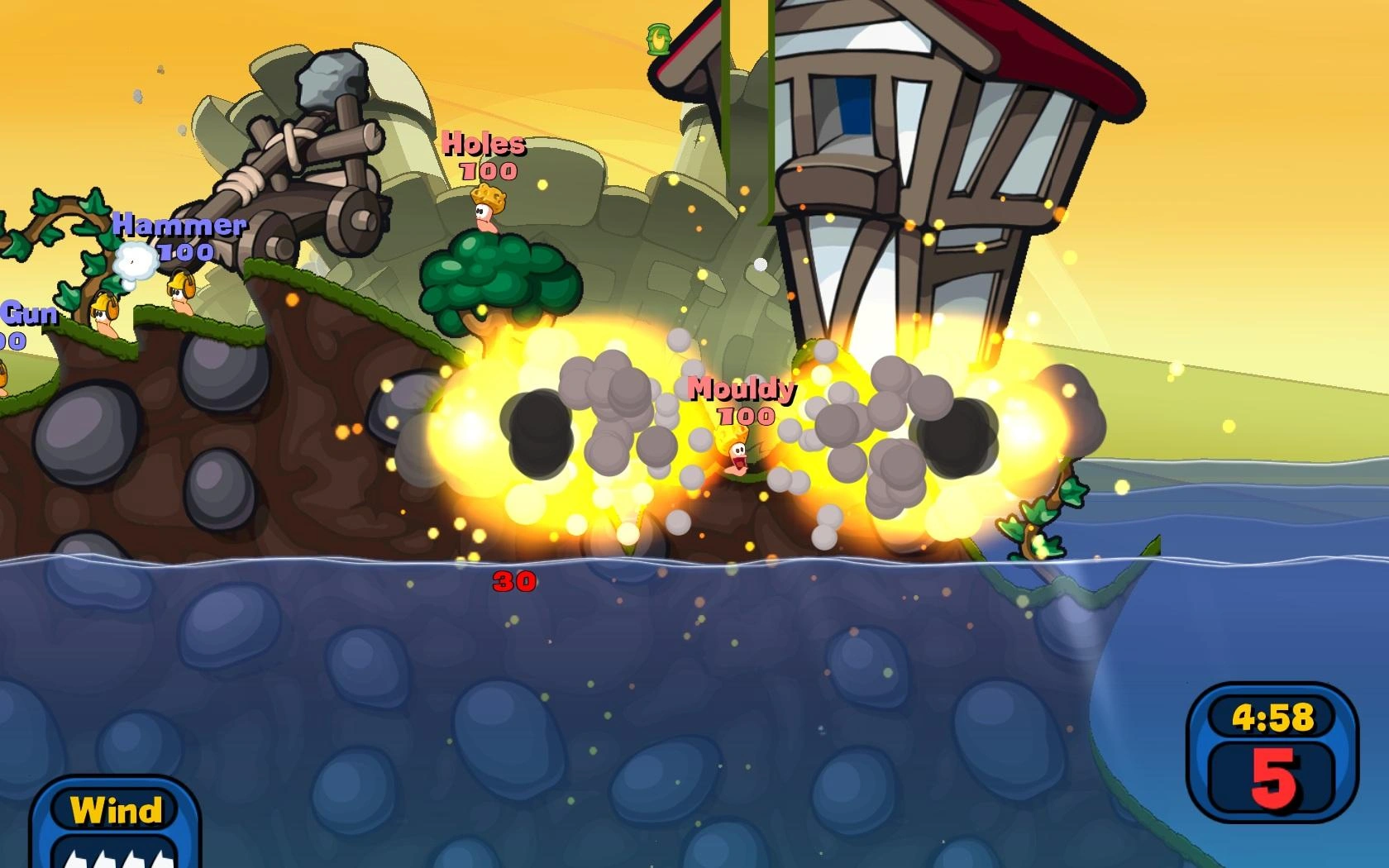 Скриншот-3 из игры Worms Reloaded