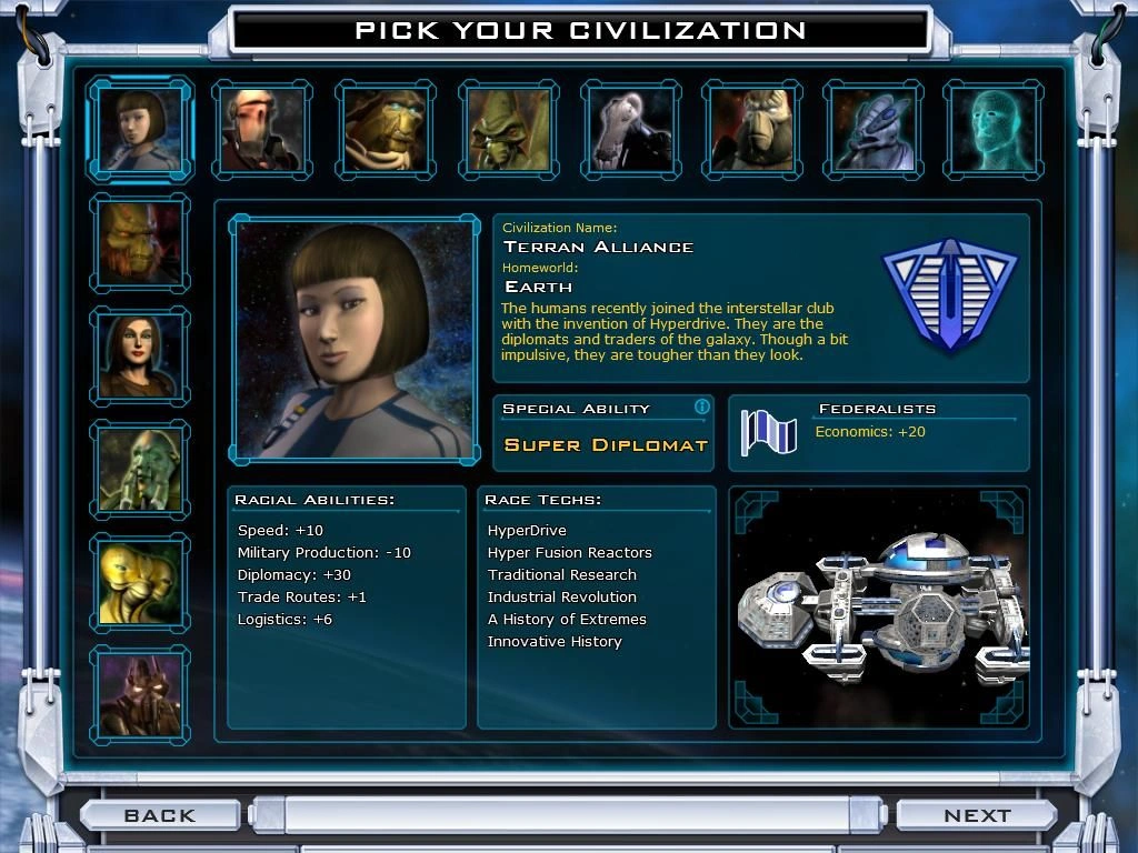 Скриншот-11 из игры Galactic Civilizations II: Ultimate Edition