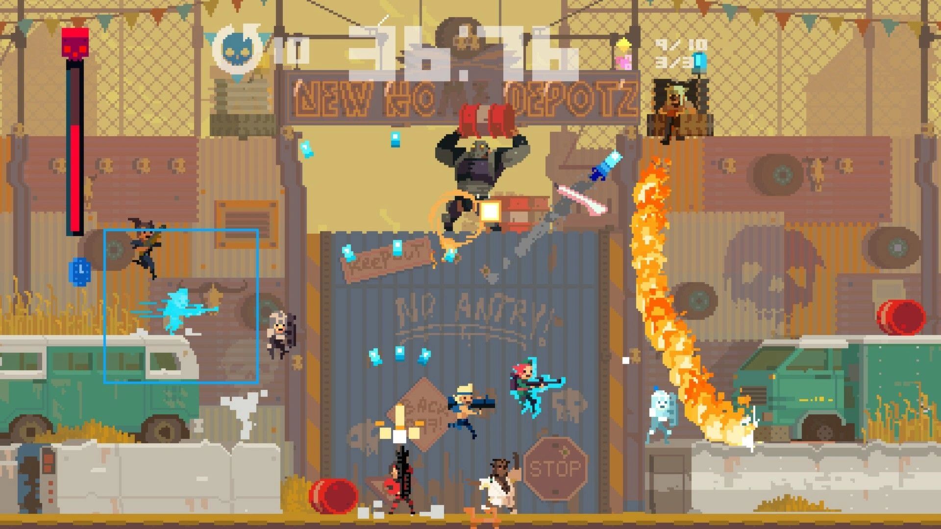 Скриншот-8 из игры Super Time Force Ultra