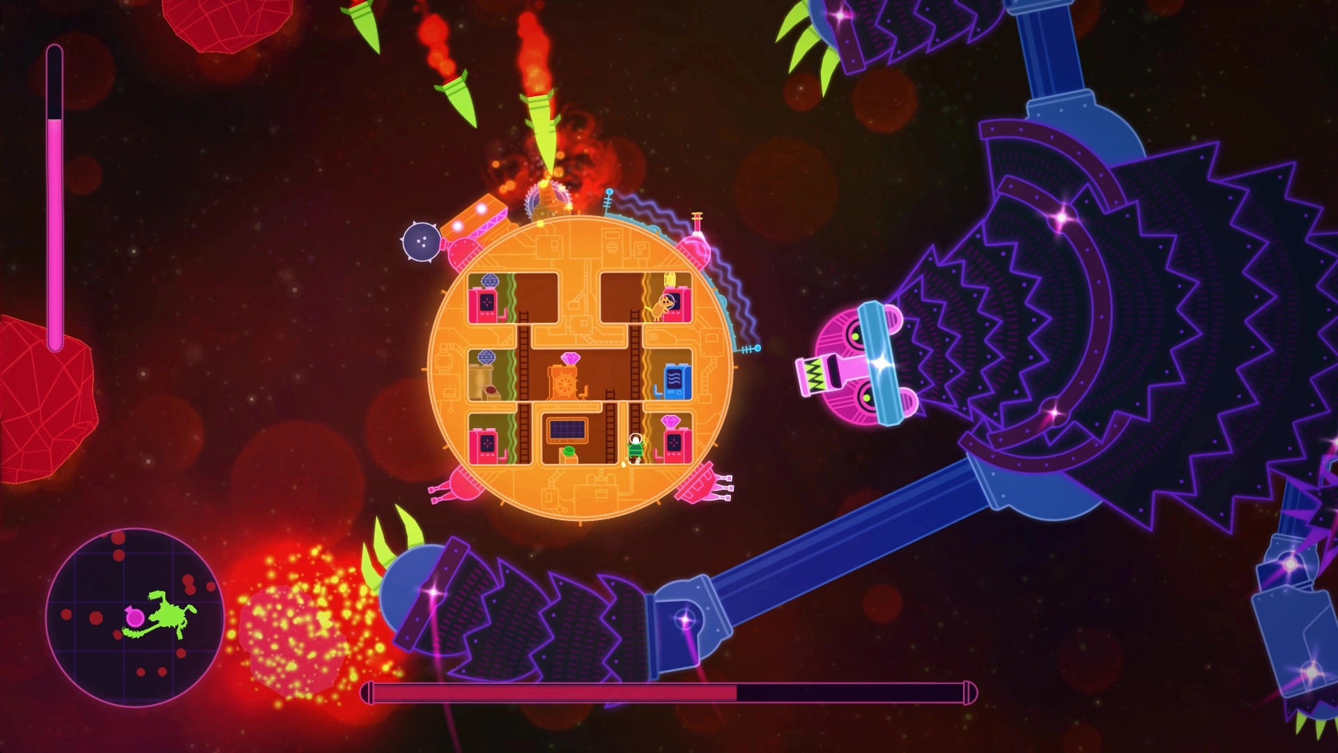 Скриншот-5 из игры Lovers in a Dangerous Spacetime для XBOX