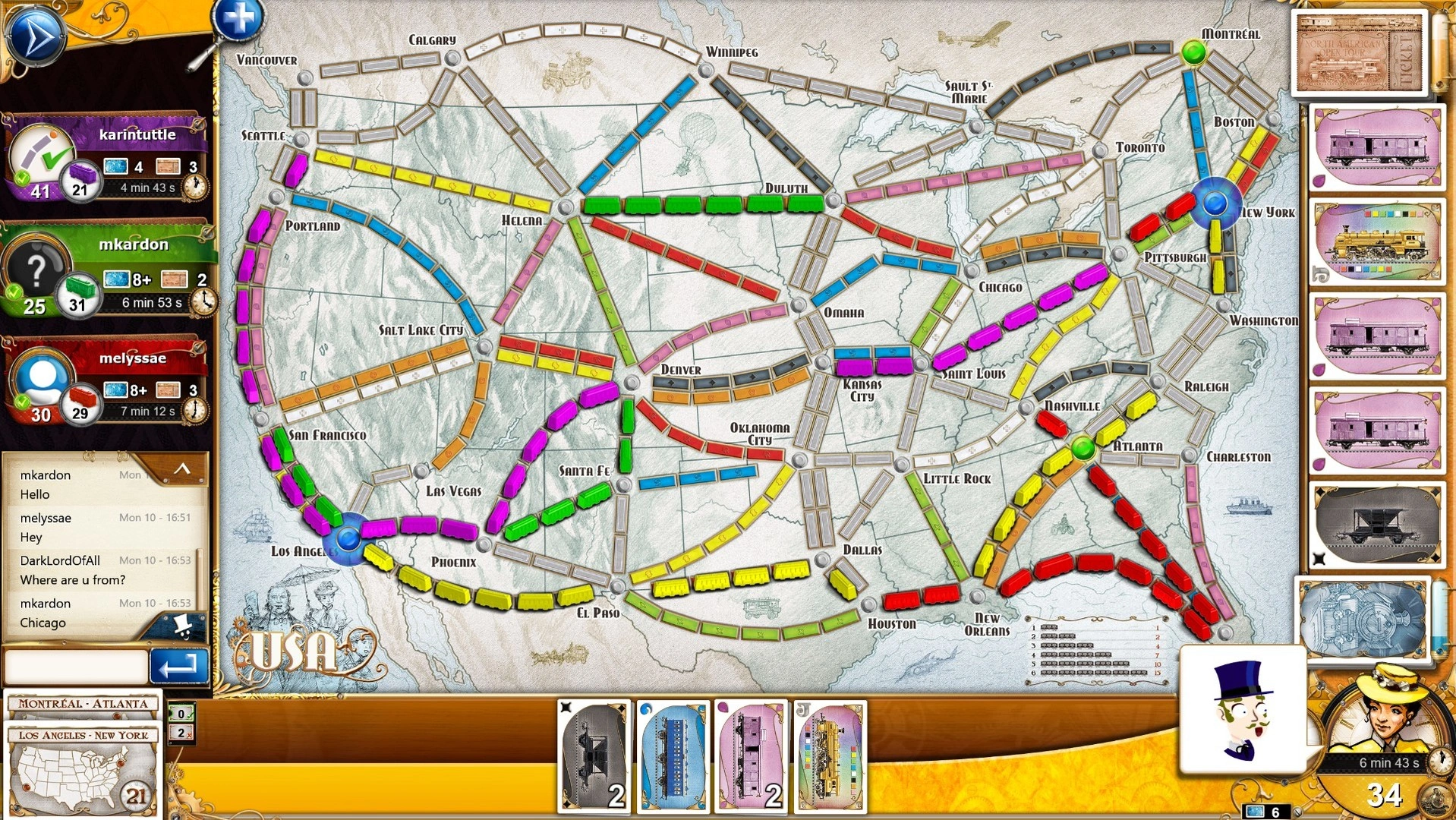 Скриншот-5 из игры Ticket to Ride