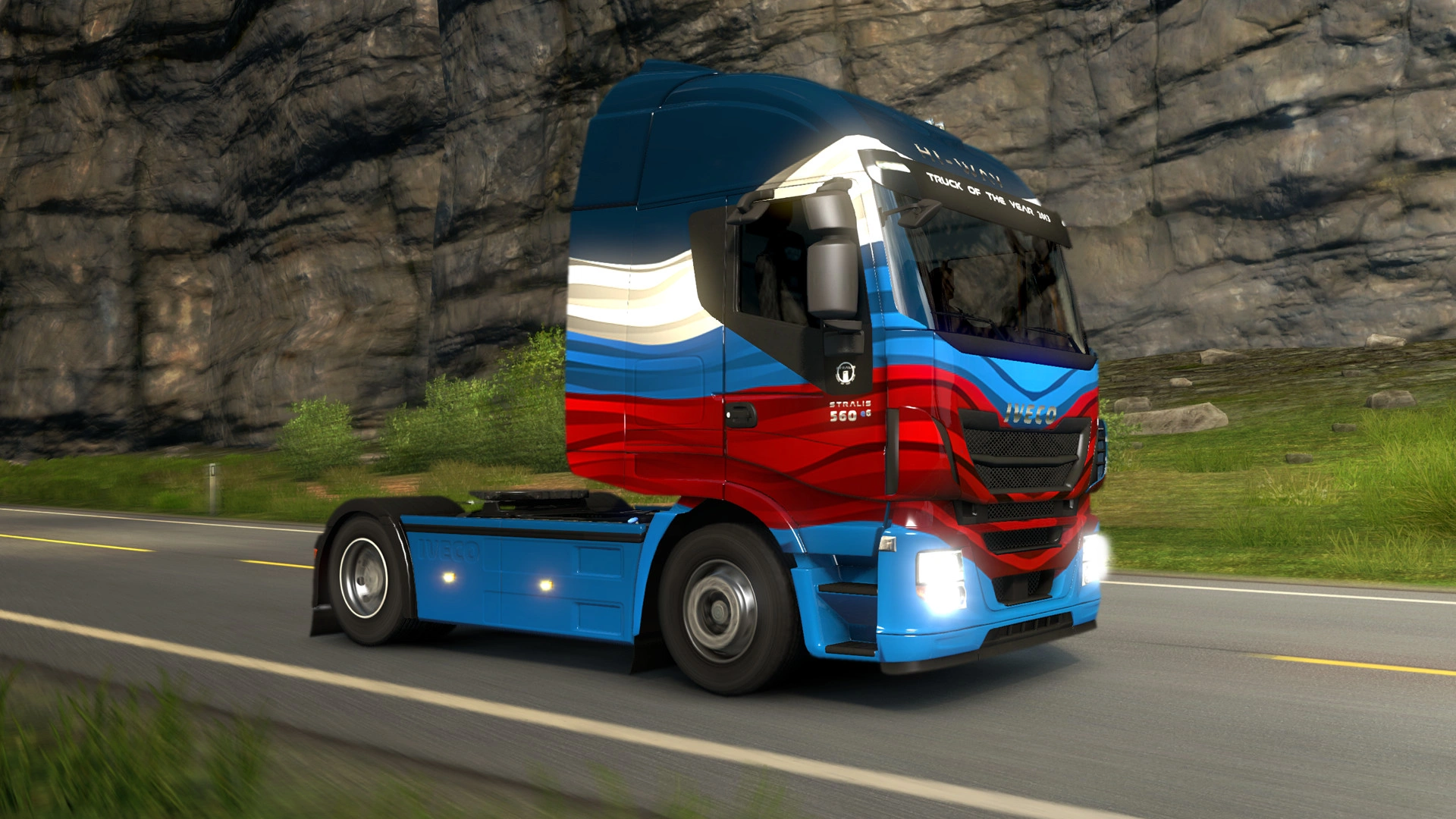 Скриншот-12 из игры Euro Truck Simulator 2 — Russian Paint Jobs Pack