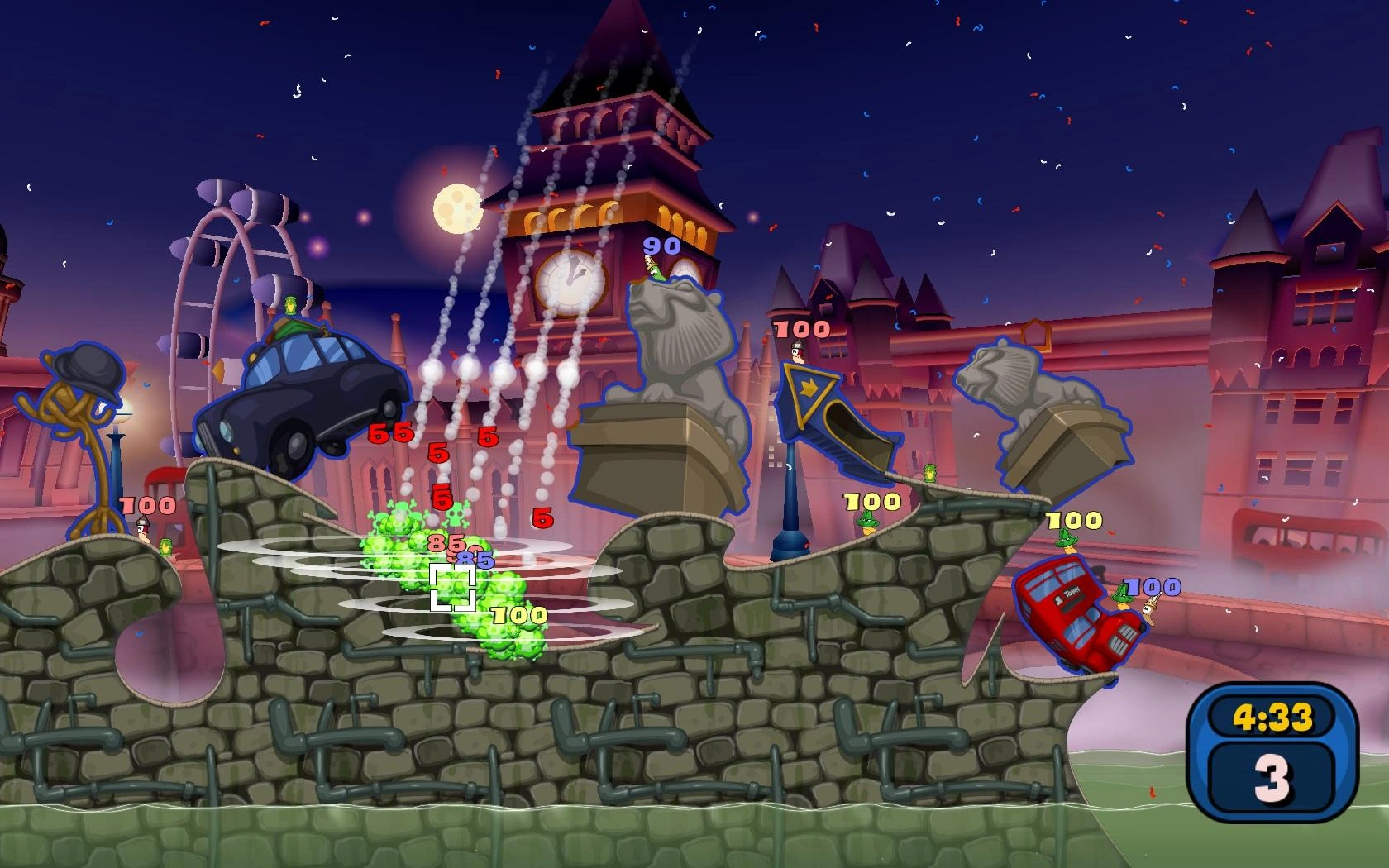 Скриншот-1 из игры Worms Reloaded