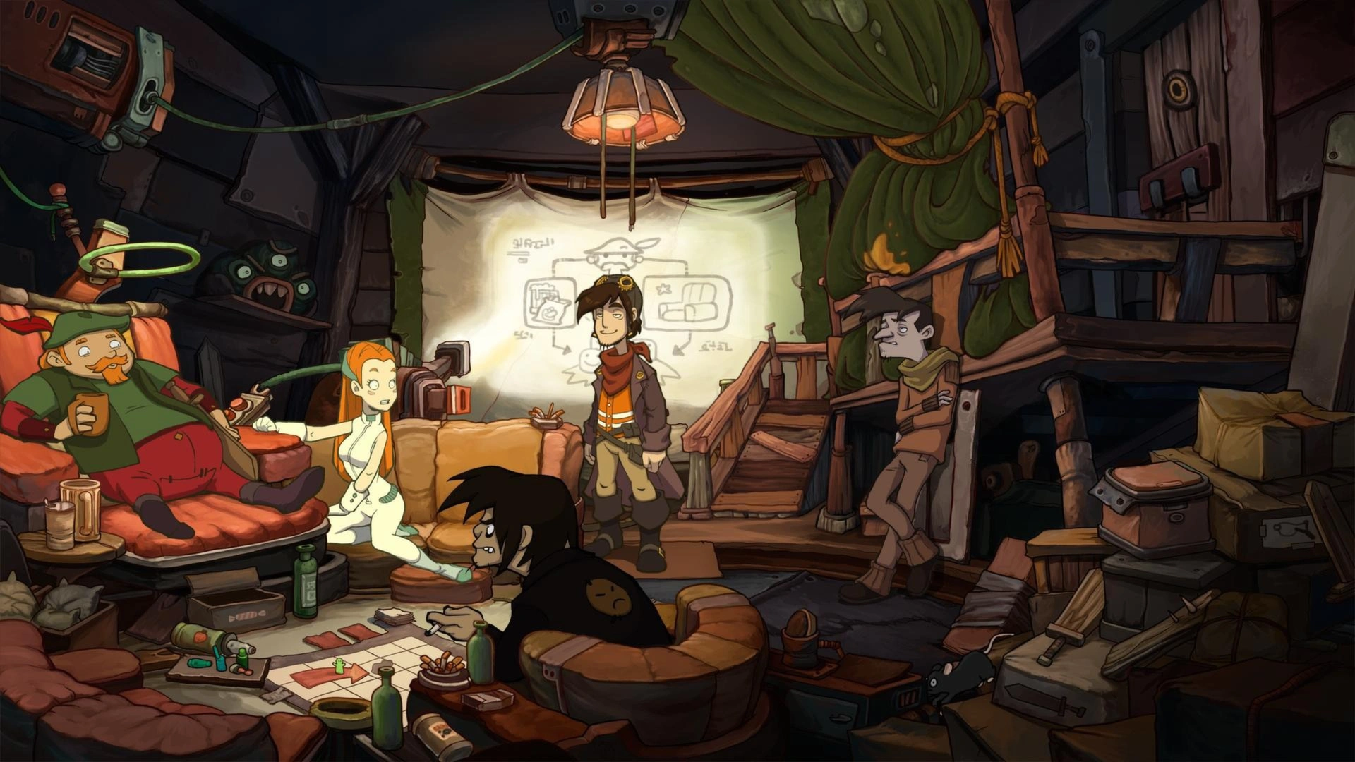 Скриншот-3 из игры Chaos on Deponia