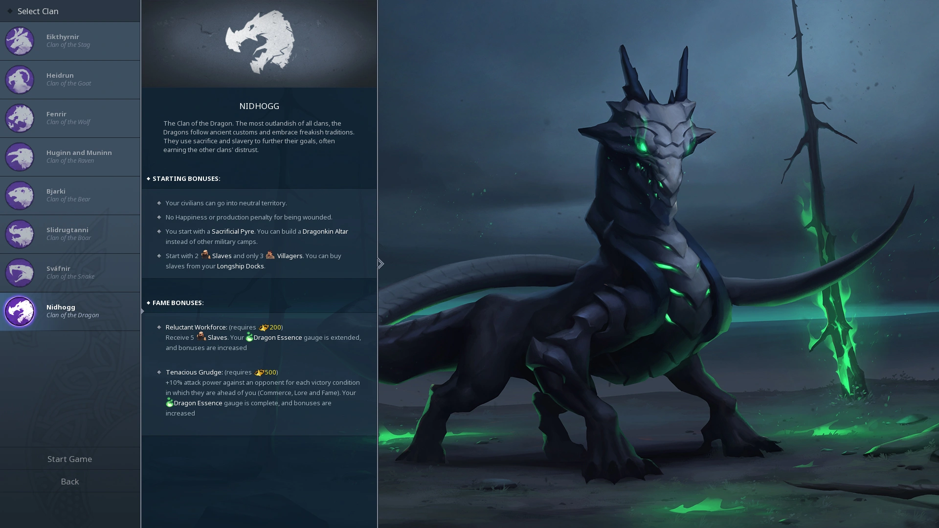 Northgard — Nidhogg, Clan of the Dragon Northgard — Nidhogg, Clan of the Dragon