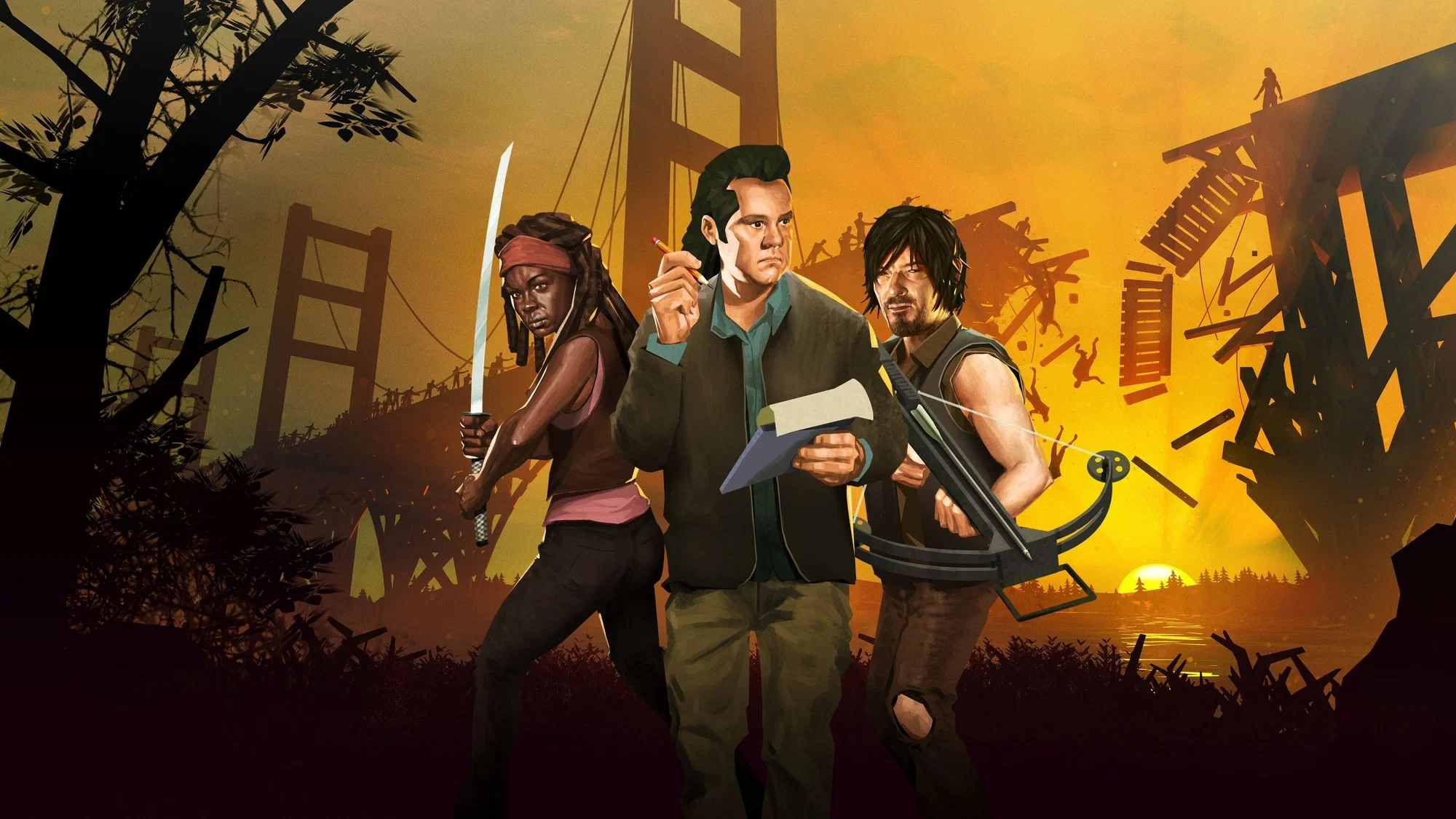 Bridge Constructor: The Walking Dead для PS