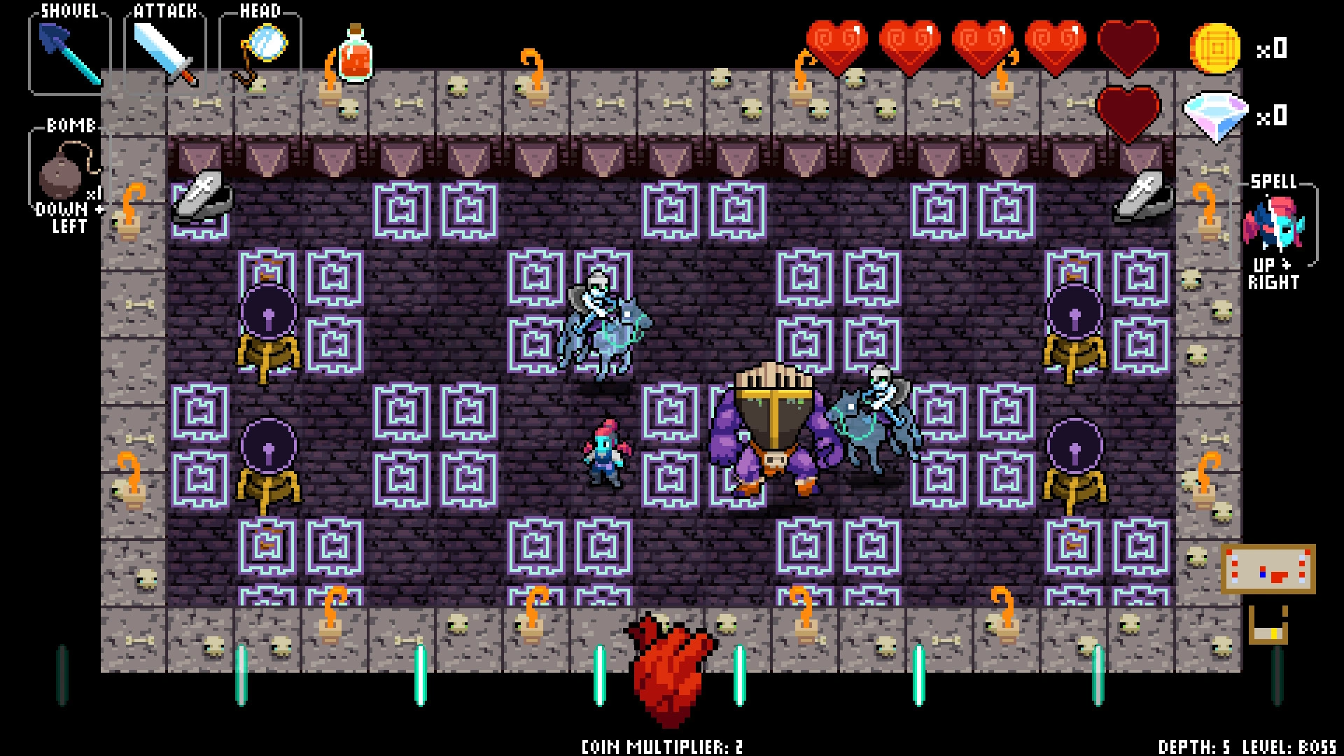 Скриншот-0 из игры Crypt of the NecroDancer: AMPLIFIED