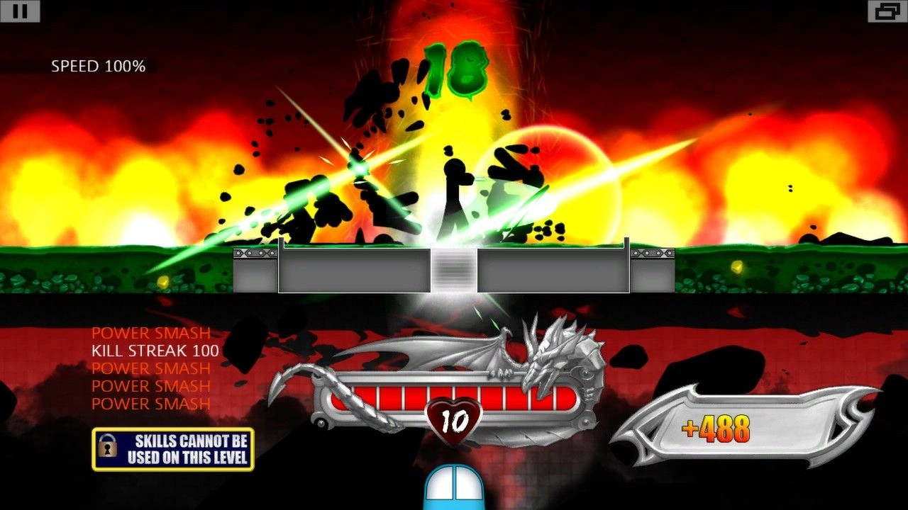 Скриншот-5 из игры One Finger Death Punch