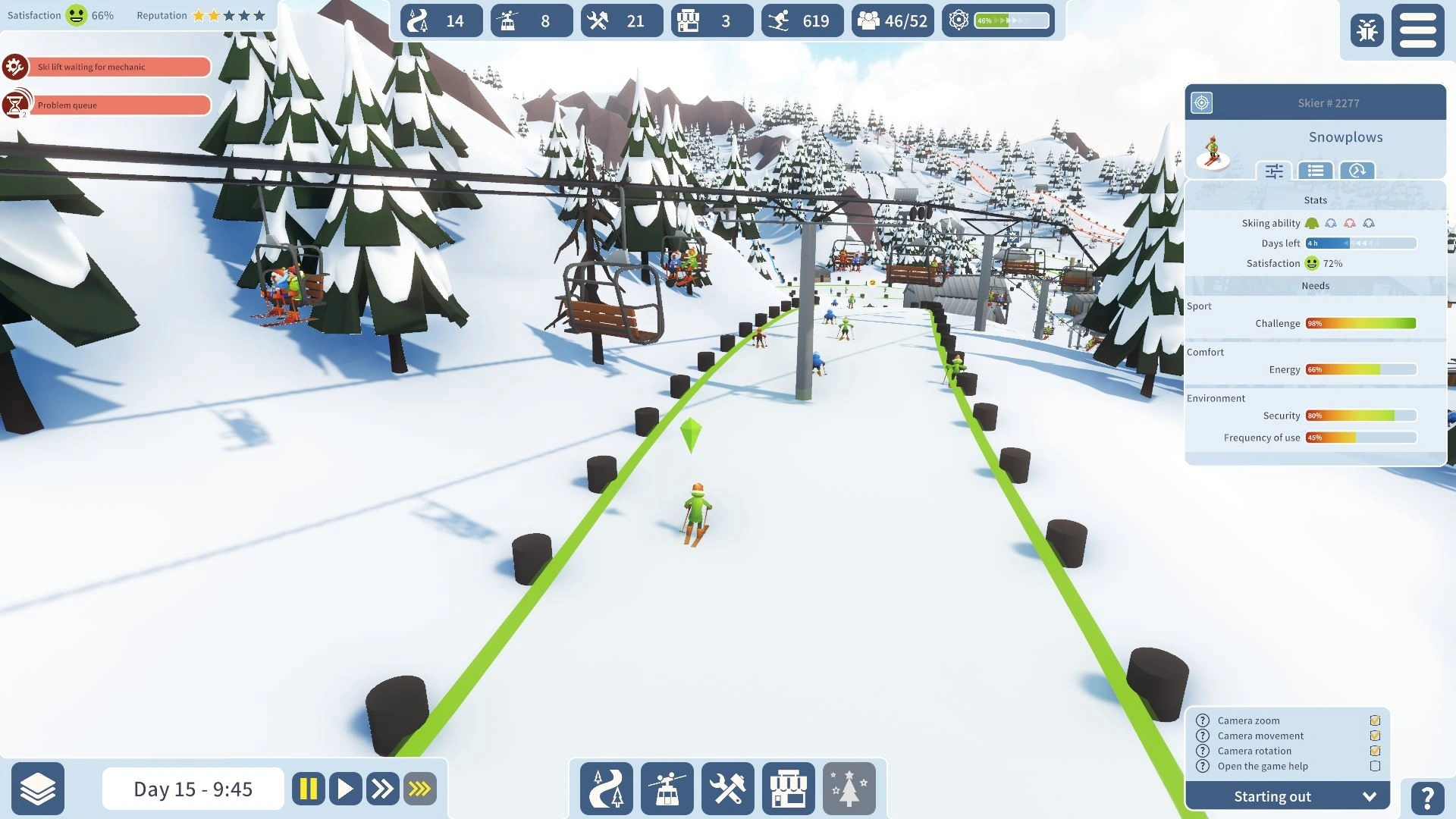 Скриншот-7 из игры Snowtopia: Ski Resort Builder